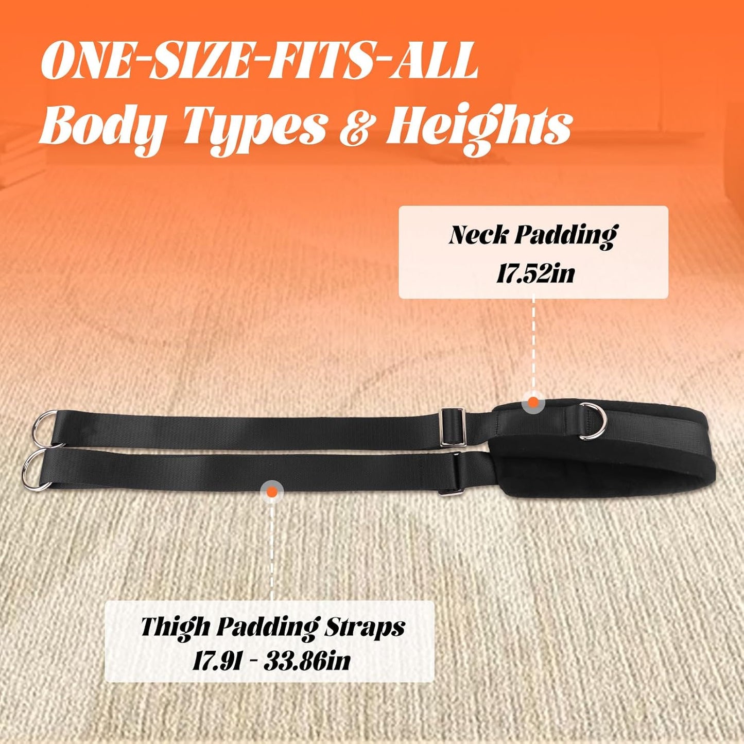 SlingForm BDSM Sex Sling Harness Kit Adjustable - SinfulX - Personal Care > Sexual Wellness > Sex Sling