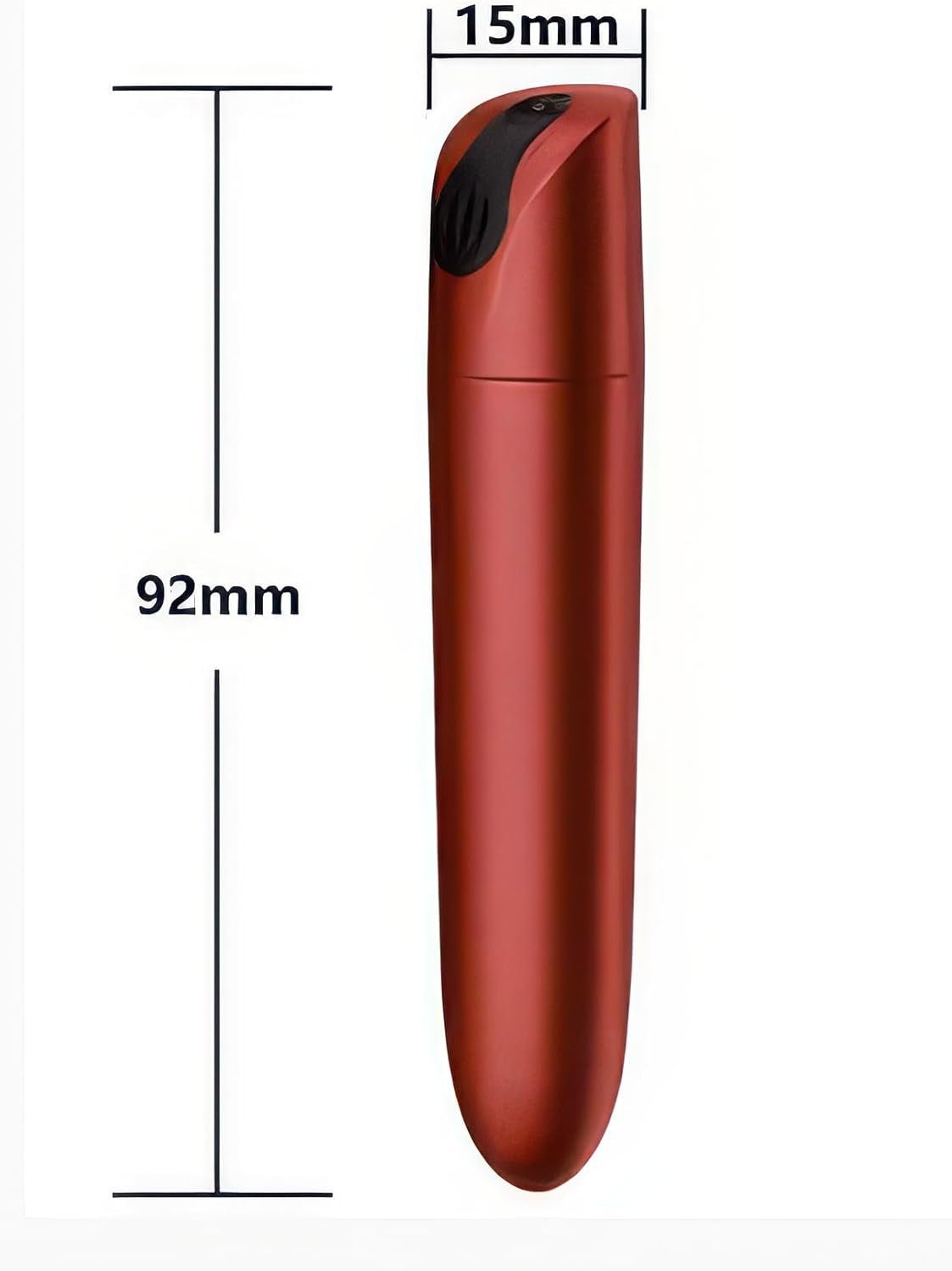 BurgundyLuxe Bullet Vibrator 7 Modes Waterproof Magnetic Rechargeable - SinfulX - Personal Care > Sexual Wellness > Bullet Vibrator