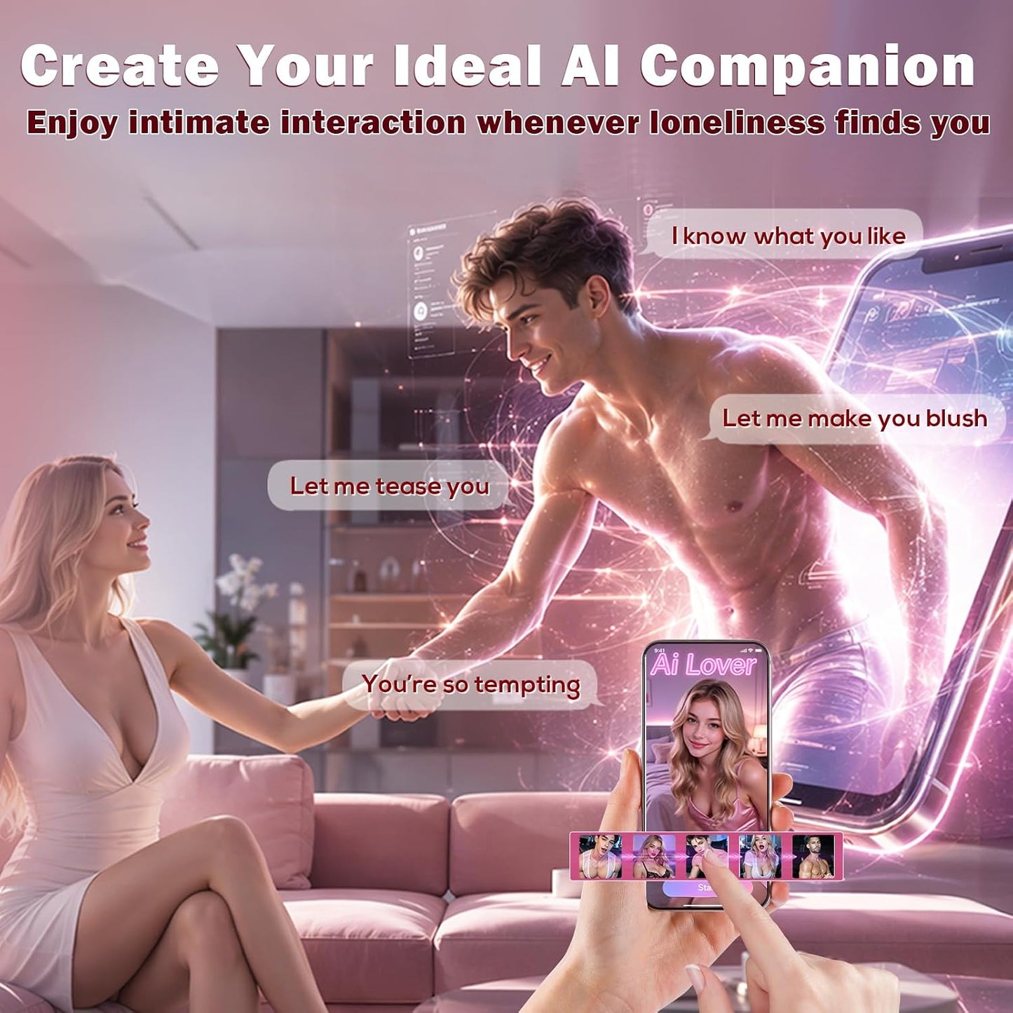 VelvetThorn 2-in-1 Rose Couples Vibrator | App Remote