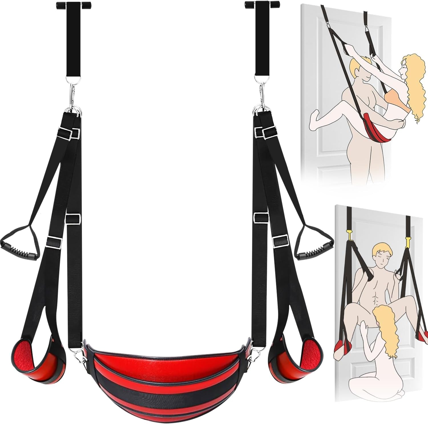 AerialyX 2 - in - 1 Door Sex Swing Large Cushion - SinfulX - Personal Care > Sexual Wellness > Sex Swing