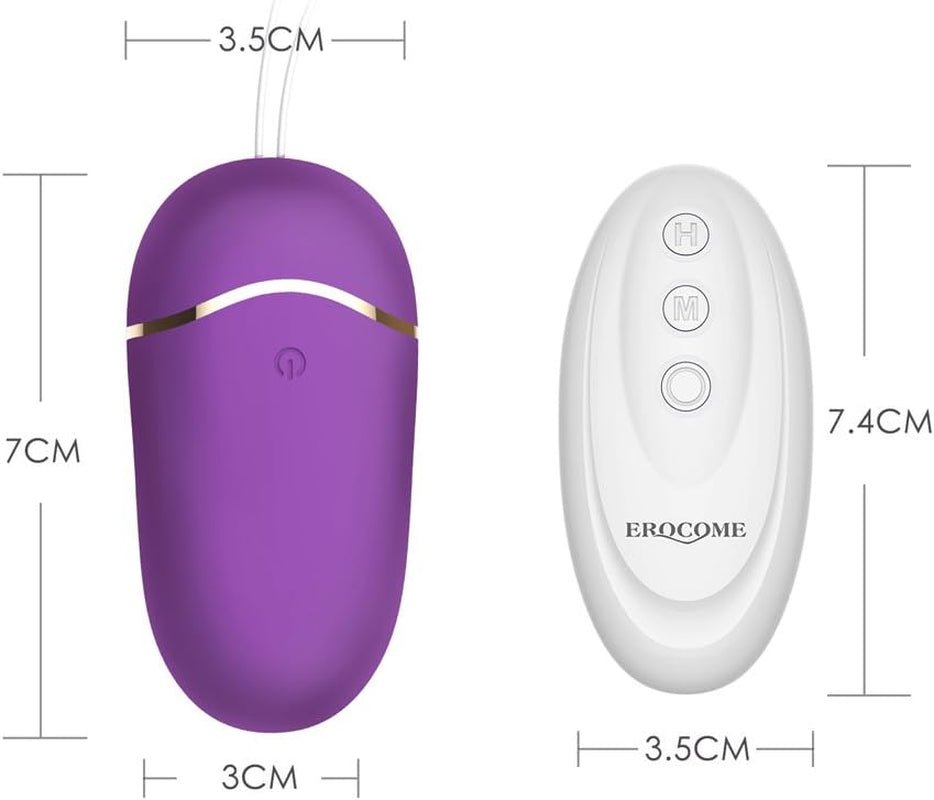 BoostVibe Egg Vibrator 12 Modes Quiet Waterproof Silicone - SinfulX - Personal Care > Sexual Wellness > Bullet Vibrator