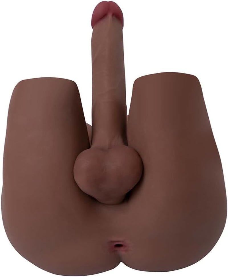 Shemale Sex Doll Life Size Realistic Torso Dildo Breasts Anal for Ass Gay Male Female Couples Penis Masturbator Adult Stuff Men Women Tpe Silicone Full Body Lifelike Dolls Trans Sex Toys 20Lb - SinfulX - 