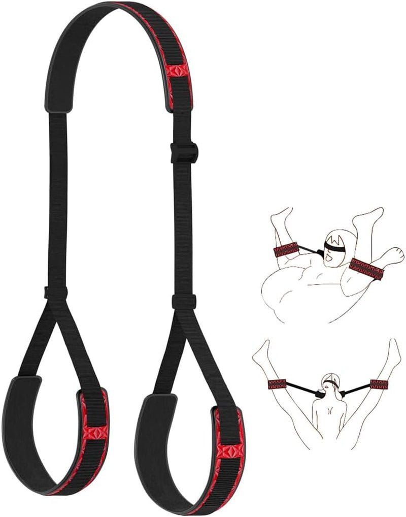 FlexLift Neck to Thigh Sling BDSM Strap Kit - SinfulX - Personal Care > Sexual Wellness > Sex Sling
