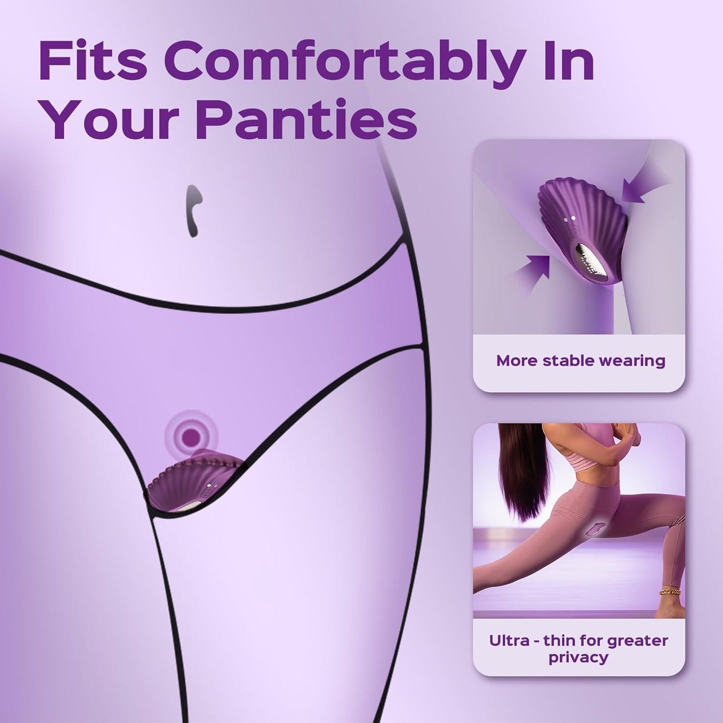 PearlSync APP Wearable Panty Vibrator 9 Modes - SinfulX - Personal Care > Sexual Wellness > Panty Vibrator