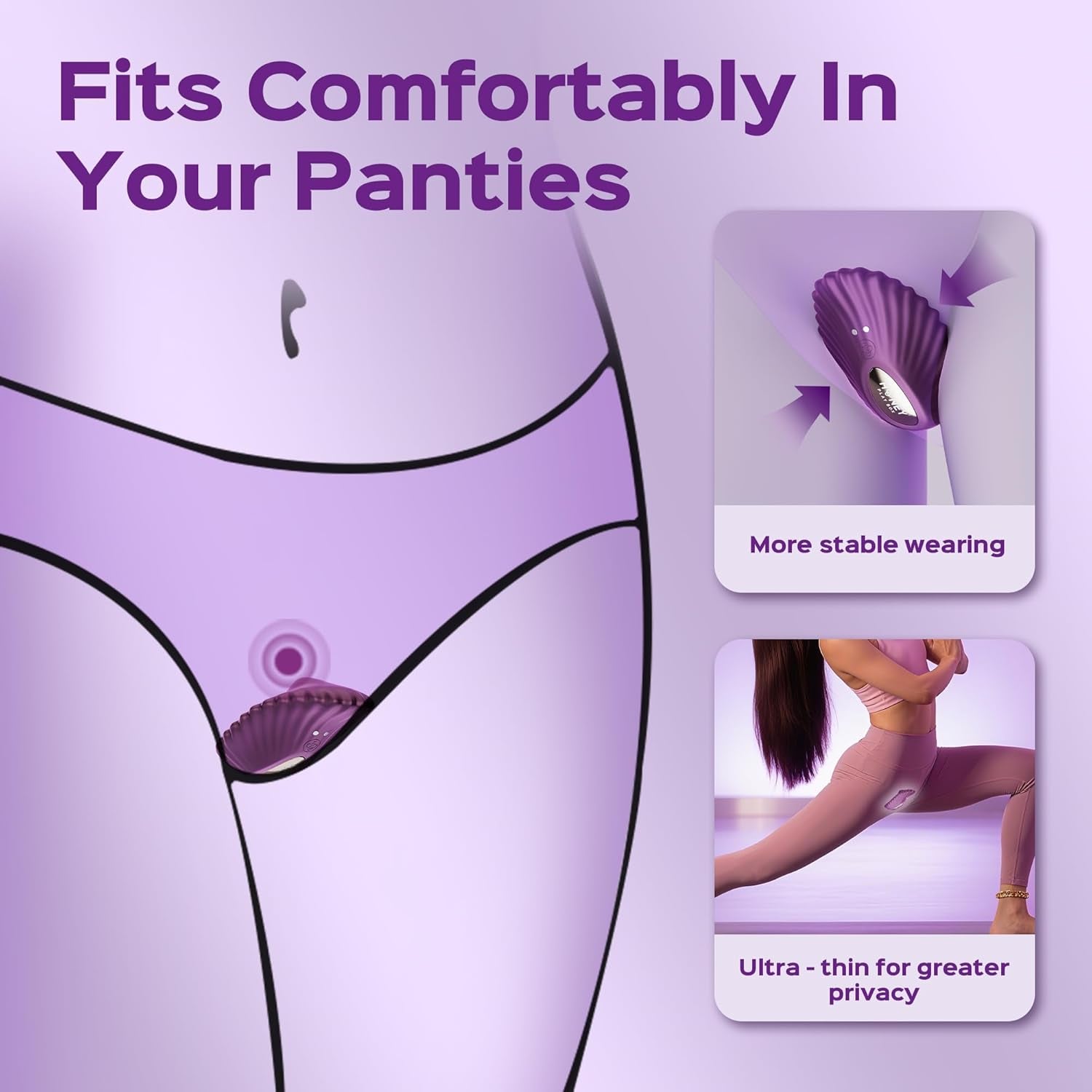 PearlSync APP Wearable Panty Vibrator 9 Modes - SinfulX - Personal Care > Sexual Wellness > Panty Vibrator
