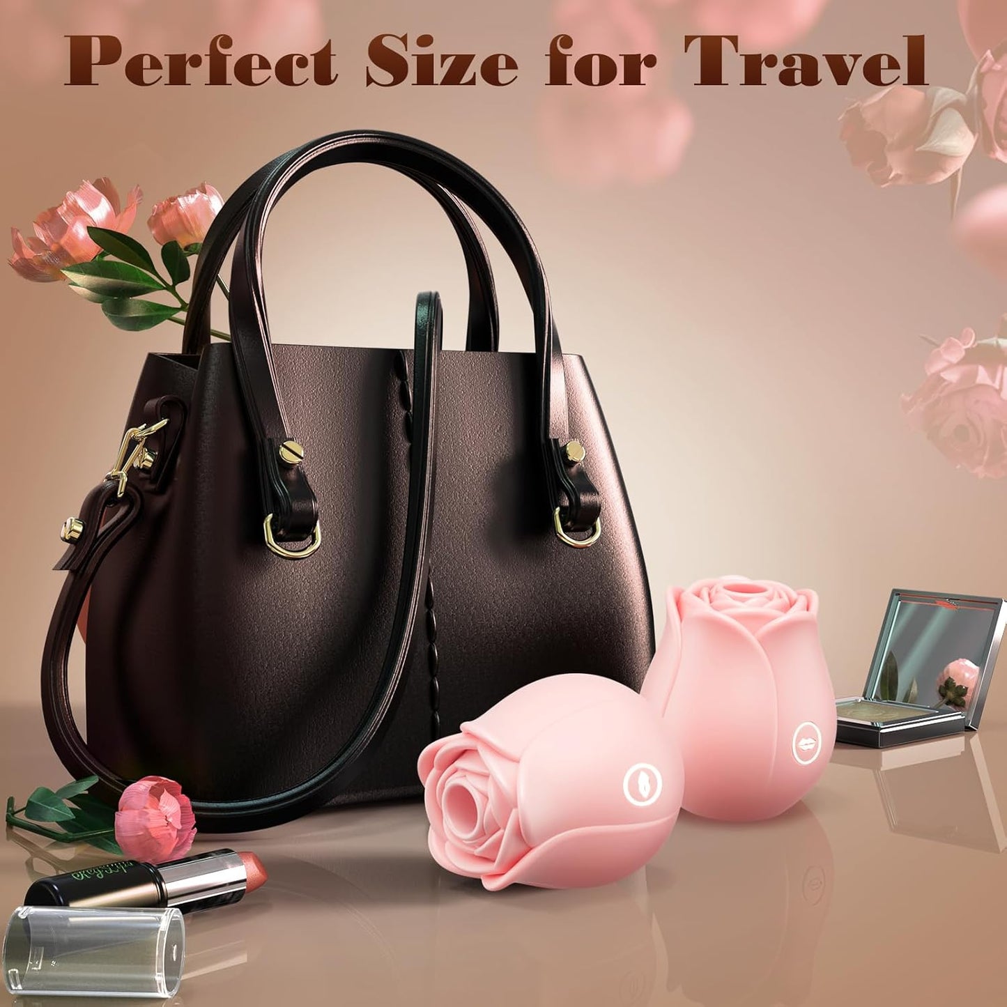 Sucking Vibrator Rose Sex Toy - Adult Toys for Women Adult Sex Toys 10 Suction Vibrators Female Couples Clitoral Nipples Anal Toy Beautiful Jewelry Rose Toy - SinfulX - 
