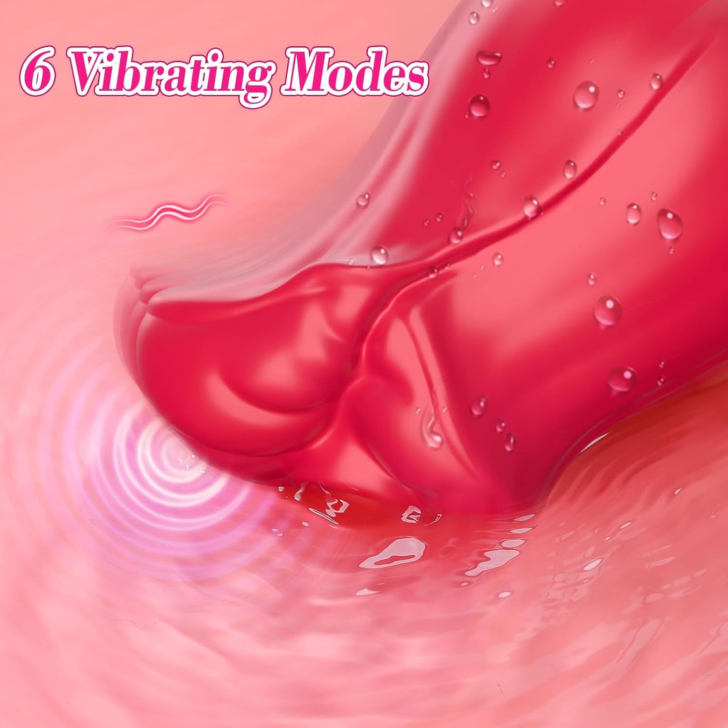 Clitoral Sucking Vibrator Rose Toy - Nipple Pussy Clit Sucker Mouth Oral Vibrators with 9 Suction & 6 Vibrating Modes, Clitoris Stimulator Suction Vibrator Women Sex Toy for Female Couple Pleasure - SinfulX - 