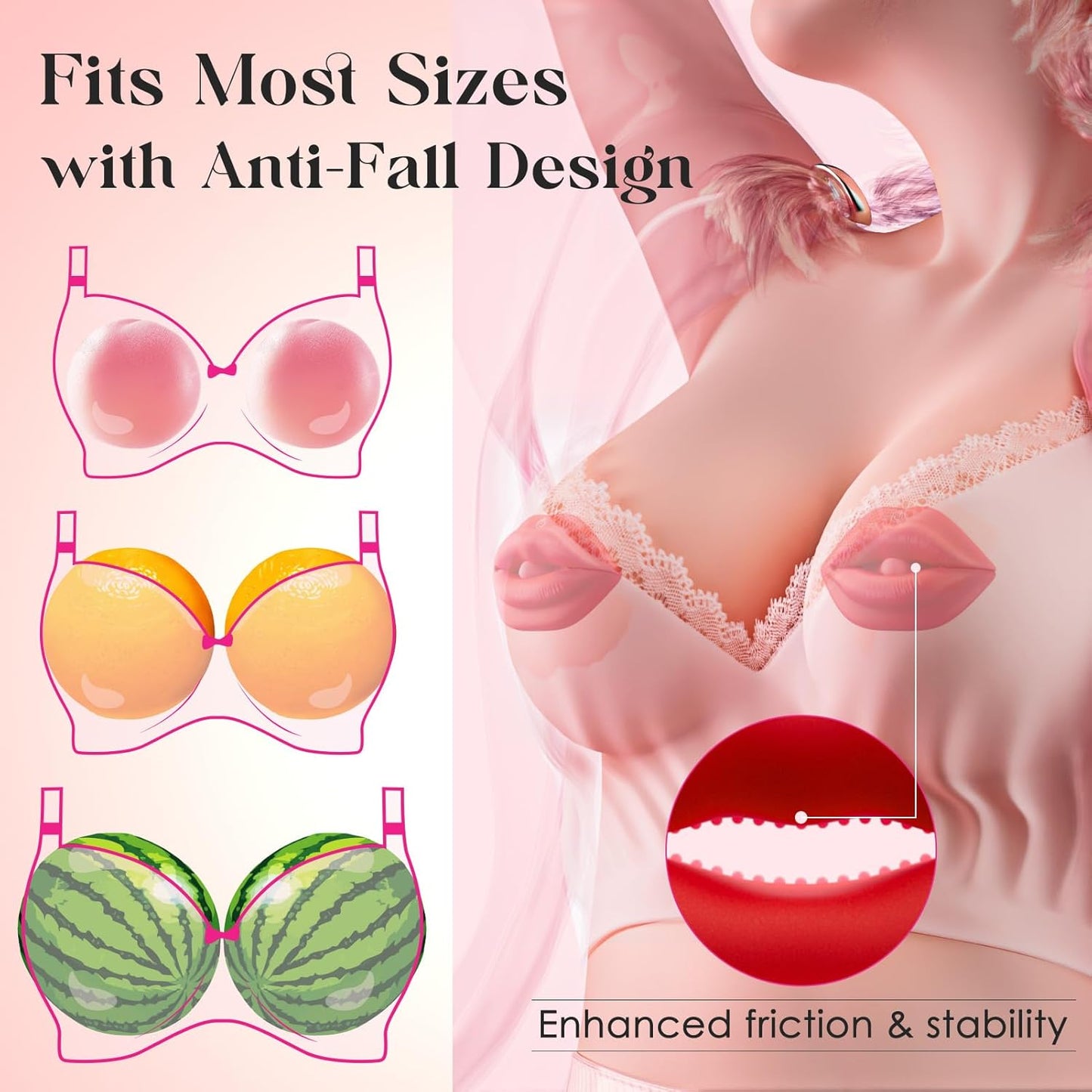 Nipple Clamps Sex Toys Vibrator - Upgrade Adjustable BDSM Nipple Toys with Al Interactive Vibrators,  Vibrating Nipple Clamps with Smart Al APP & Remote, Adult Toys & Games for Women Couples