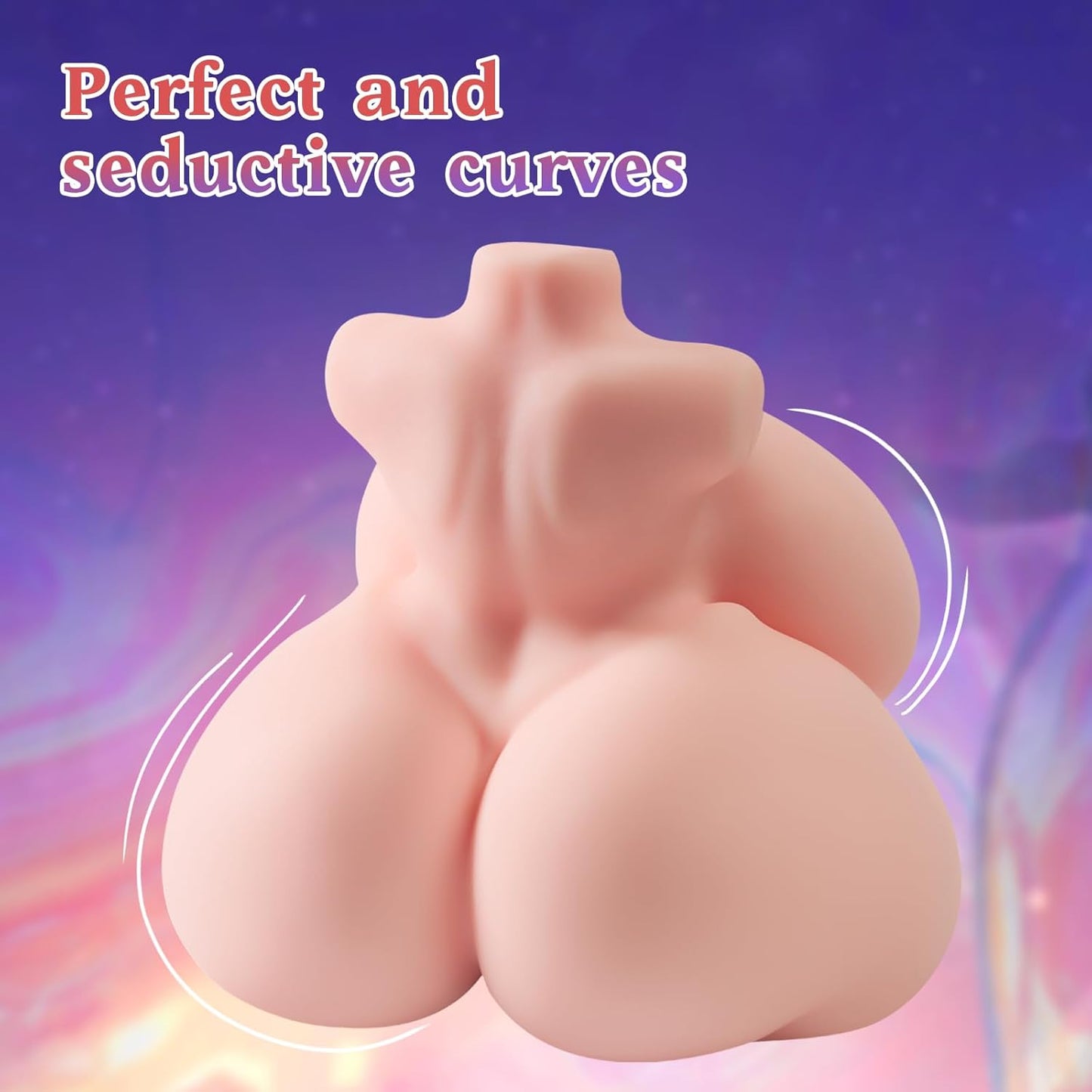 20.67LB Shemale Sex Doll Torso Futa Sex Toys Large with 5 Holes, 5 in 1 Trans Gay Sex Doll Male Masturbator with Penetrable Big Torso Dildo Pussy, Realistic Shemale Sex Torso Adult Toys for Men - SinfulX - 