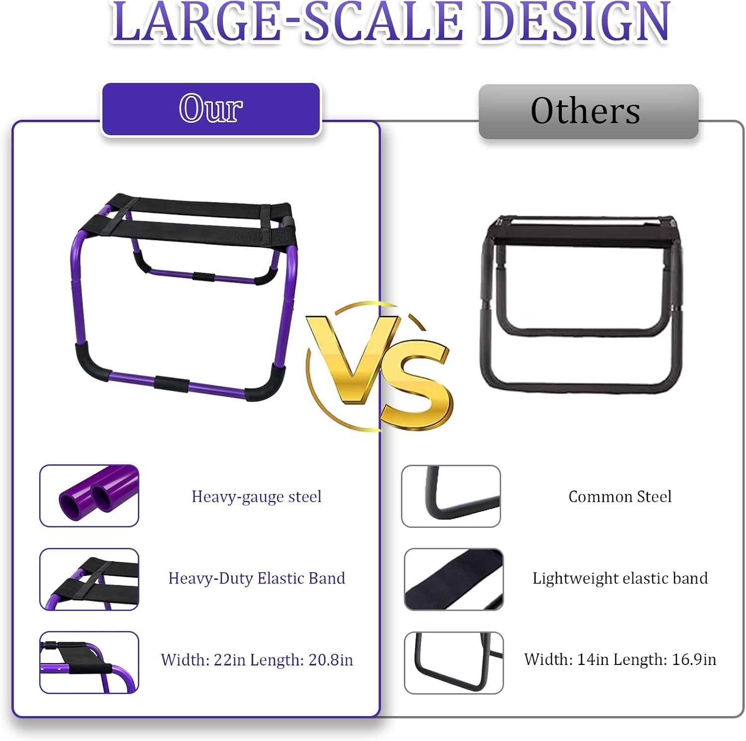 Multifunctional Sex Chair for Couples, BDSM Sex Furniture, Foldable Positioning Aid Chair, Suitable for Multiple Sex Positions, Ideal for Couples' Foreplay - SinfulX - 