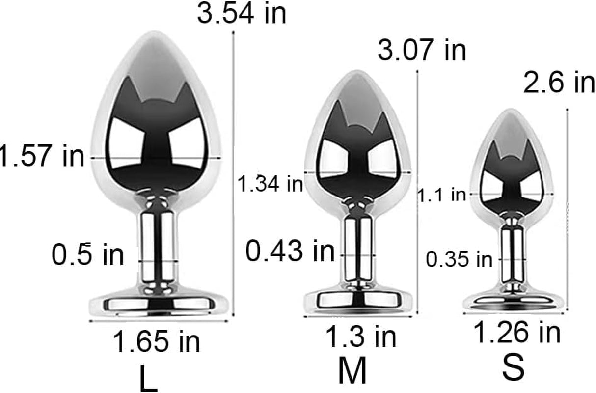 OnyxTail Small Steel Tail Butt Plug Black - SinfulX - 