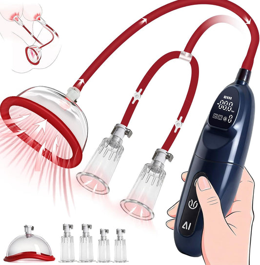 VelatriX Electric Pussy Pump 8 Cup Kit - SinfulX - Personal Care > Sexual Wellness > Pussy Pump