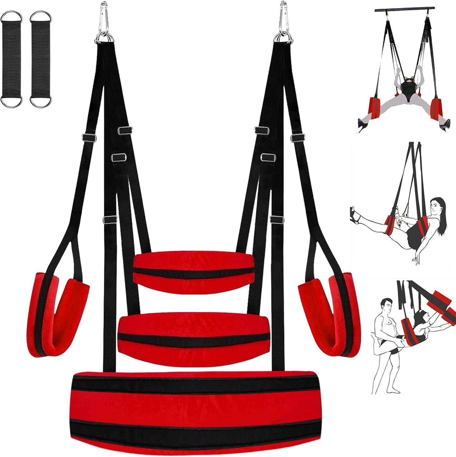AeroBound Adjustable BDSM Sex Swing for Couples - SinfulX - 