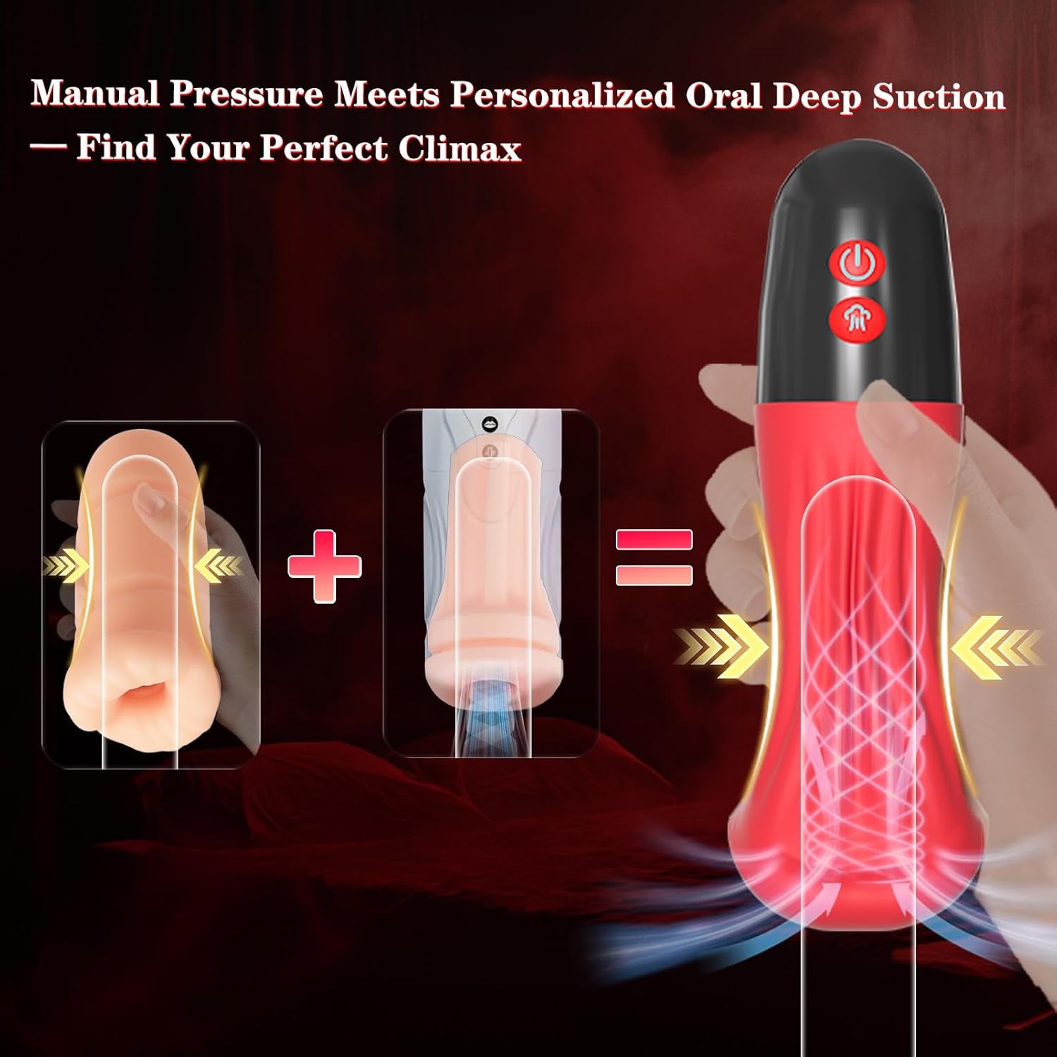 SuctionPulse Automatic Male Masturbator Suction Vibrating Stroker - SinfulX - Personal Care > Sexual Wellness > Male Suction Vibrator