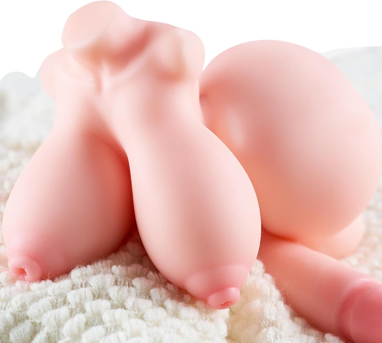 Male Masturbator Sex Doll for Men Pocket Pussies Realistic Adult Sex Toys for Men, Adult Toys Male Masturbator Pocket Pussy 4 in 1 Sex Toys with Penetrable Nipples, Shemale FUTA Sex Doll with 4 Holes - SinfulX - 