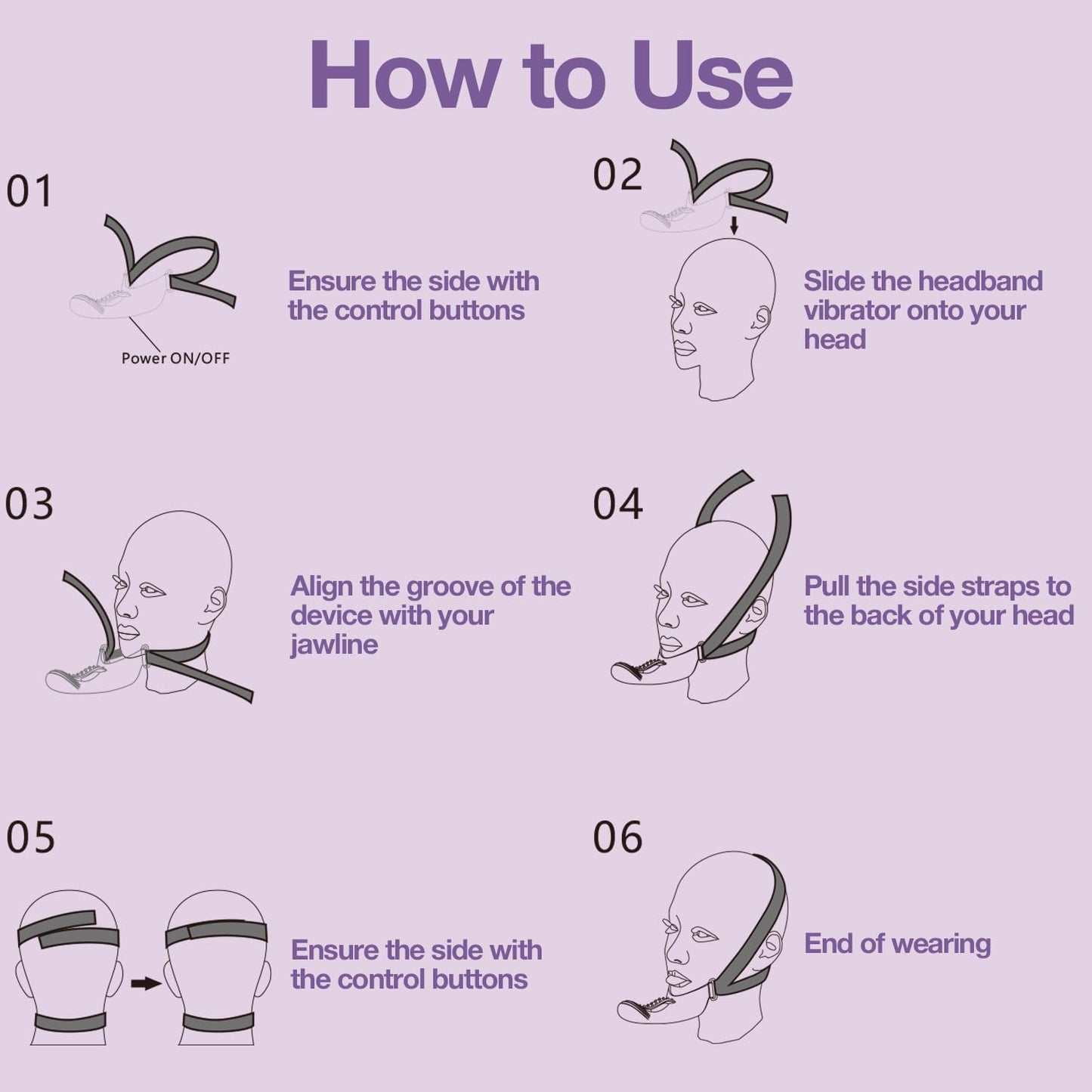 HeadThrill Adjustable Headband Strap - On Vibrator - SinfulX - Personal Care > Sexual Wellness > Strap - On Vibrator