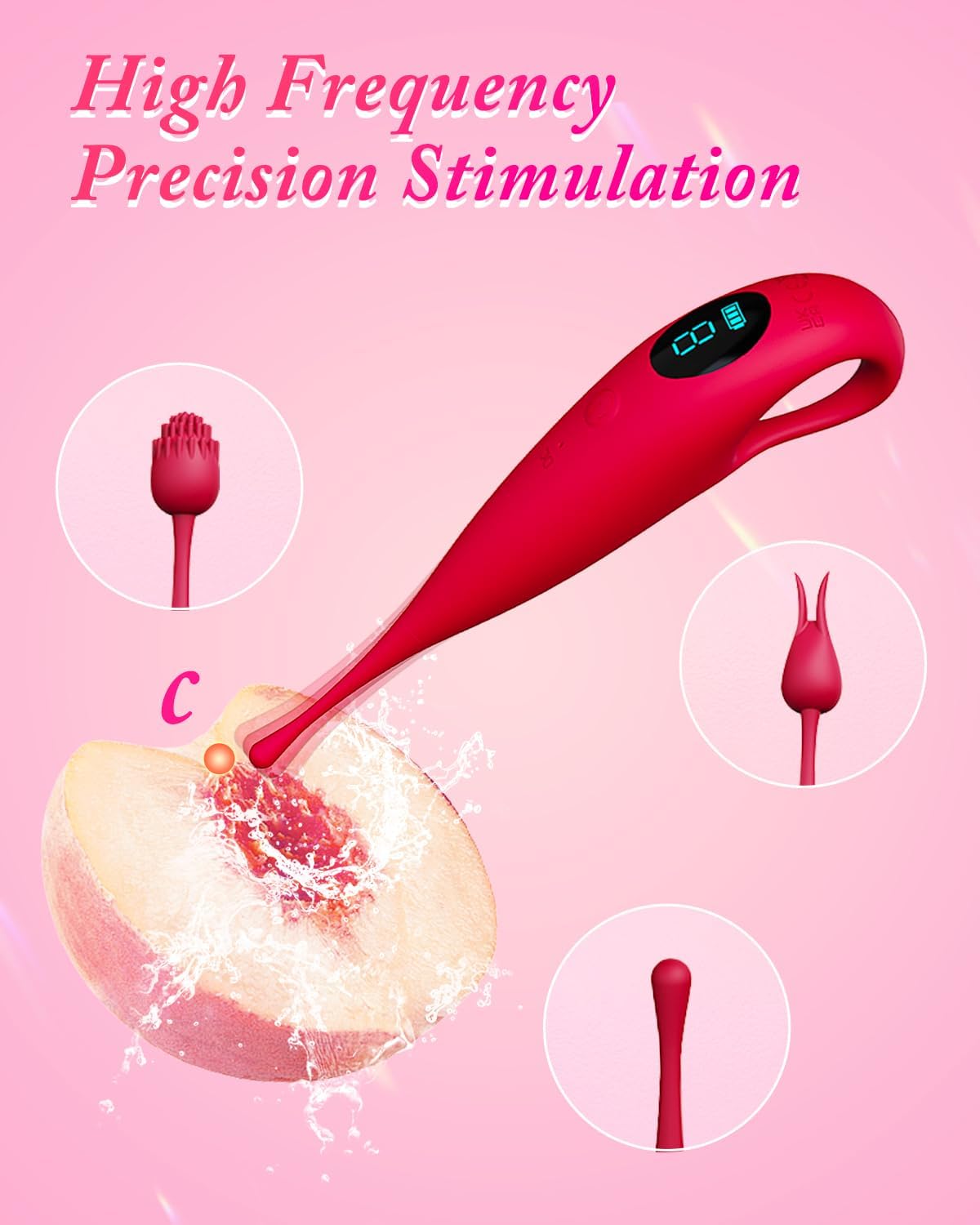 EchoRush Clitoris Stimulation Vibrator - SinfulX