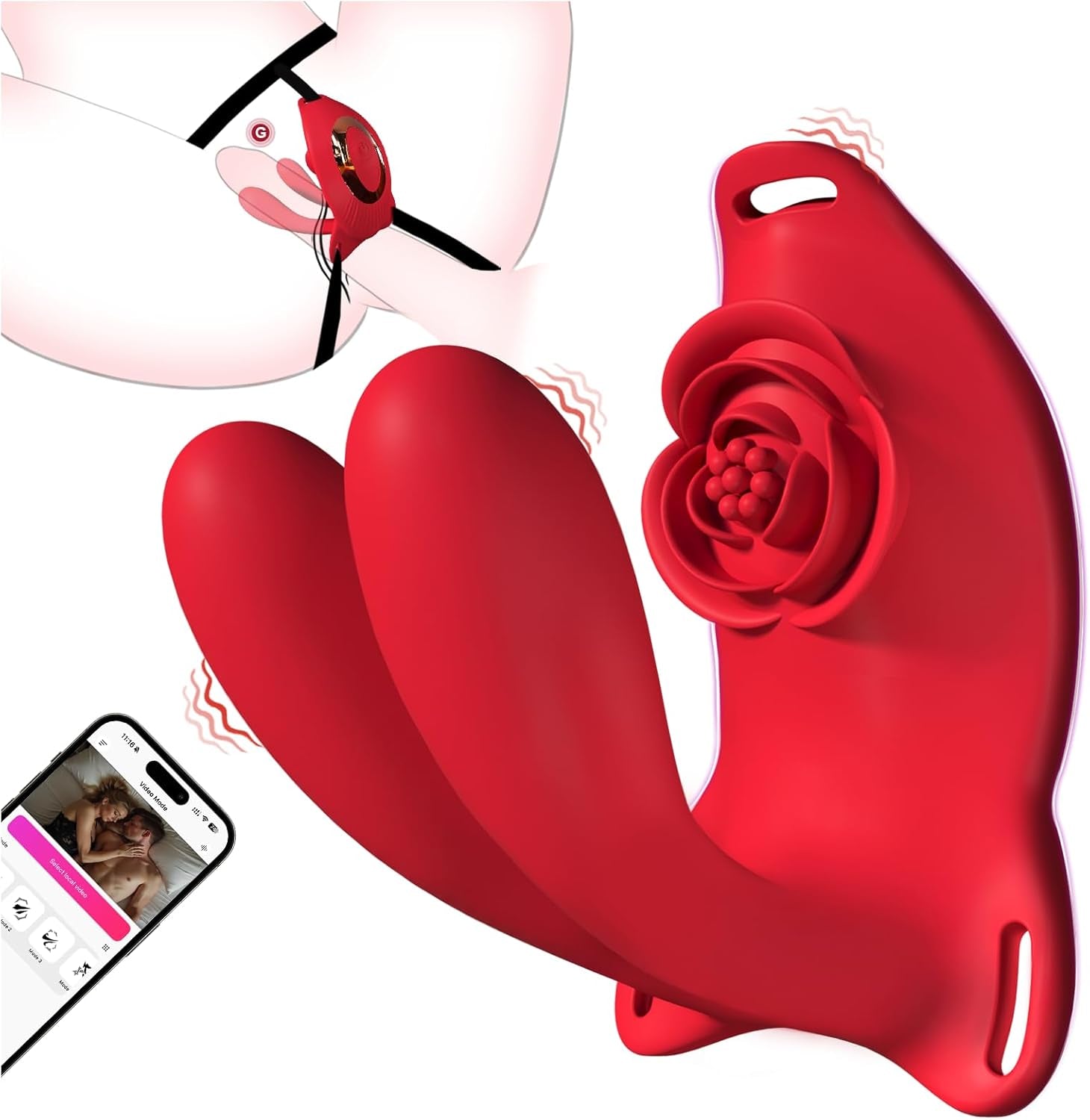 VelmoraSync App Remote Wearable Vibrator Couples G - Spot - SinfulX - Personal Care > Sexual Wellness > Panty Vibrator