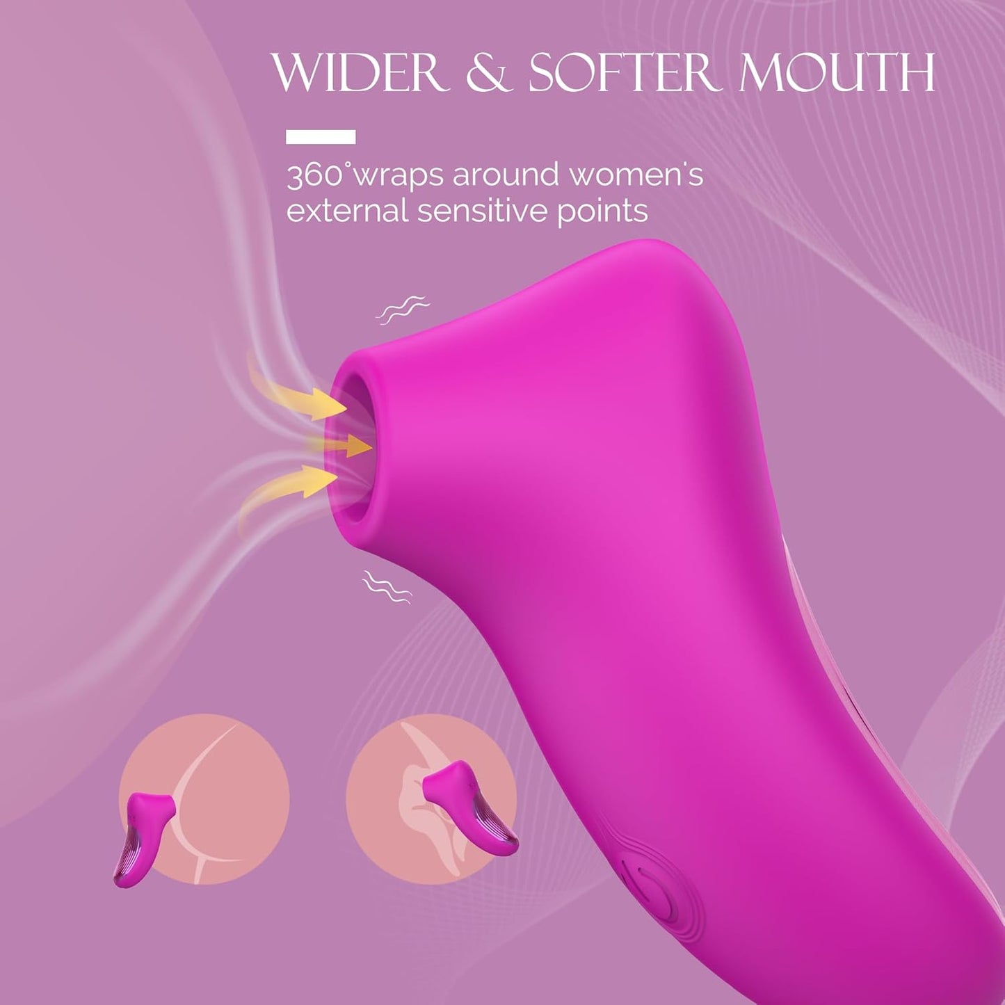 PleasureRhythm Sucking Vibrator - SinfulX