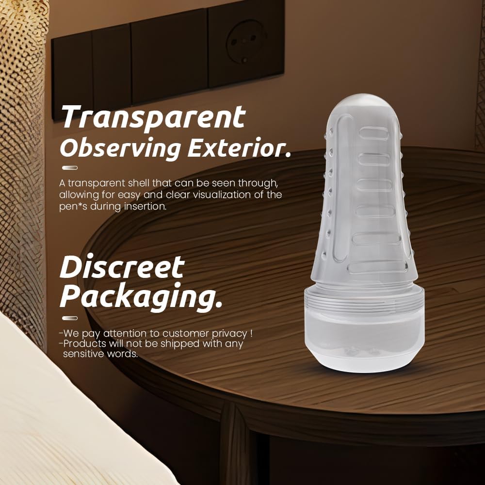 MaxEndurance Transparent Fleshlight Masturbator - SinfulX