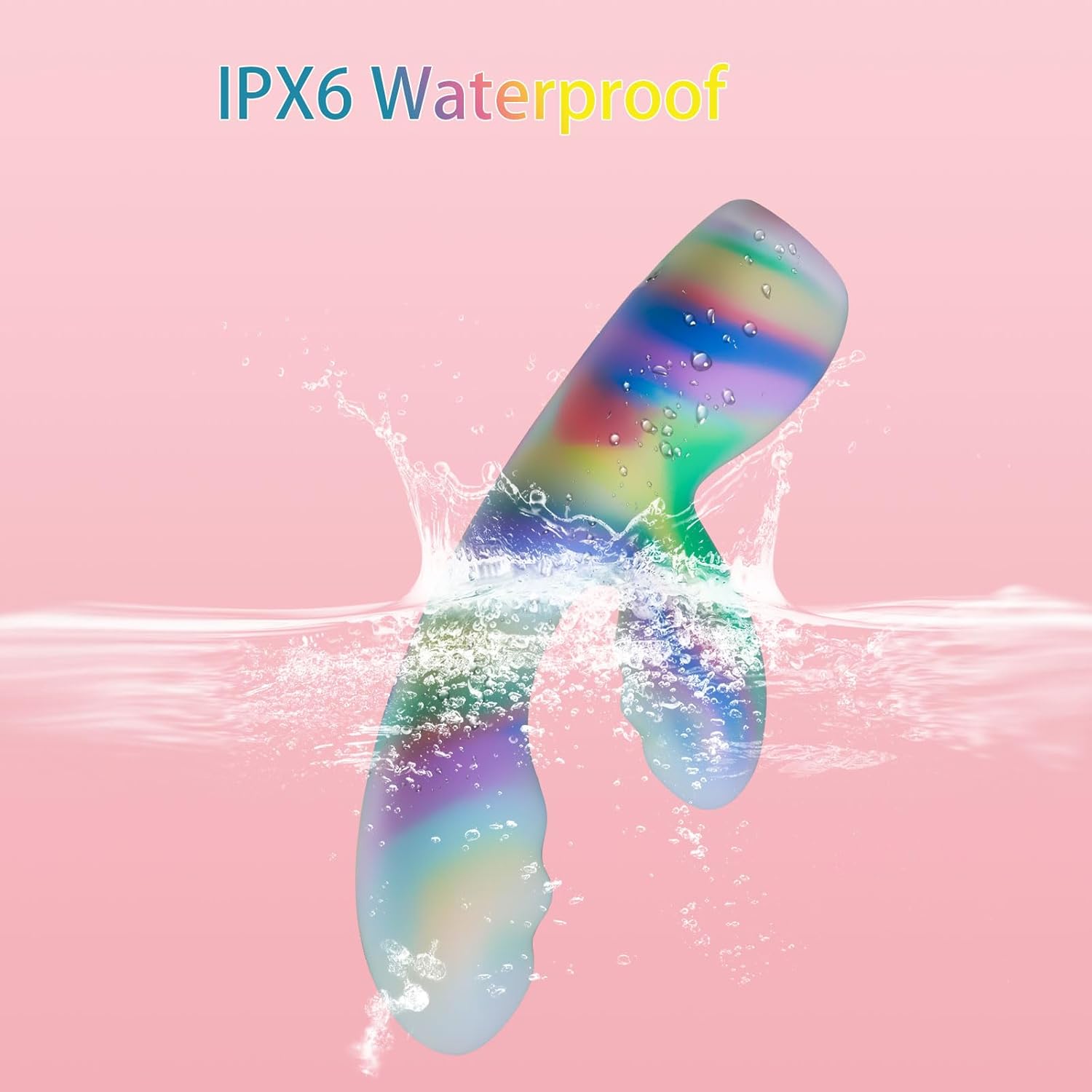 PrismRabbit Rainbow G - Spot & Clit Vibrator - SinfulX - Personal Care > Sexual Wellness > Rabbit Vibrator