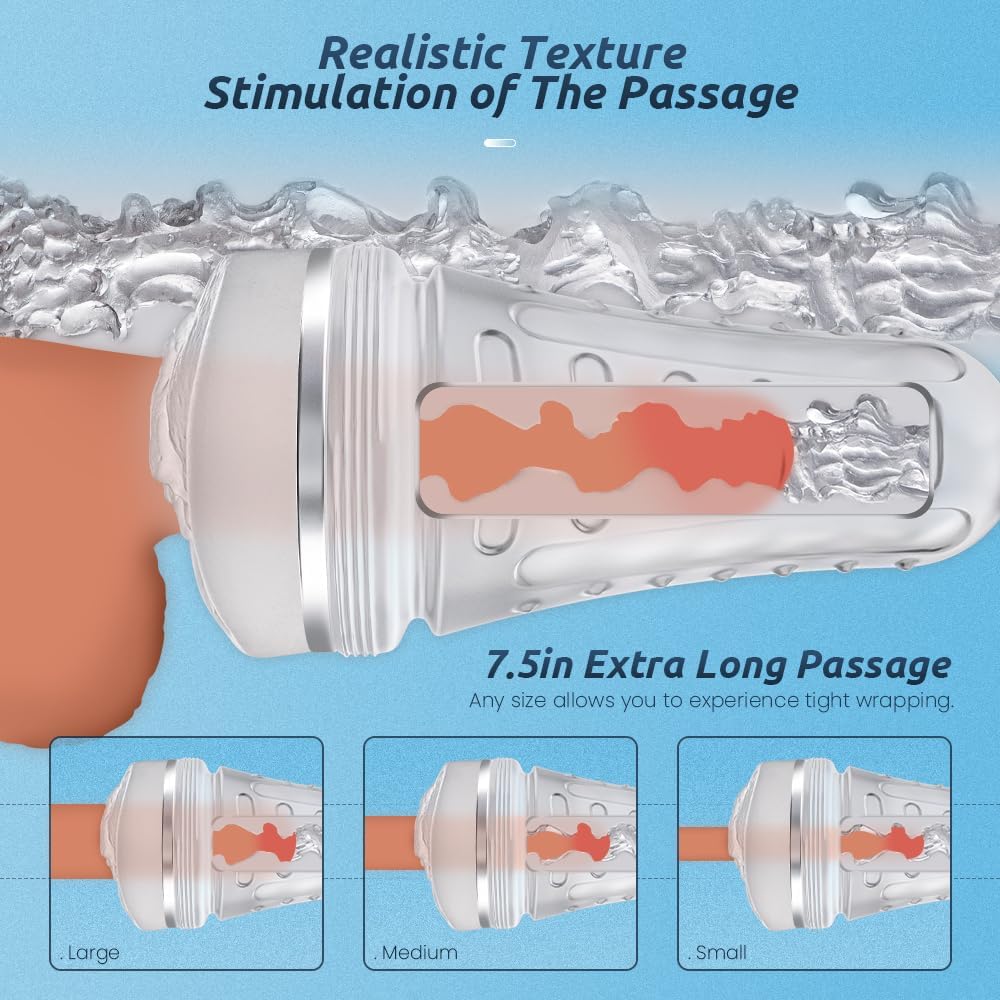 MaxEndurance Transparent Fleshlight Masturbator - SinfulX