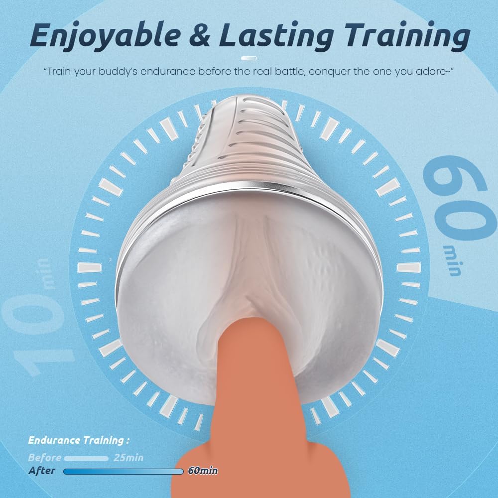 MaxEndurance Transparent Fleshlight Masturbator - SinfulX