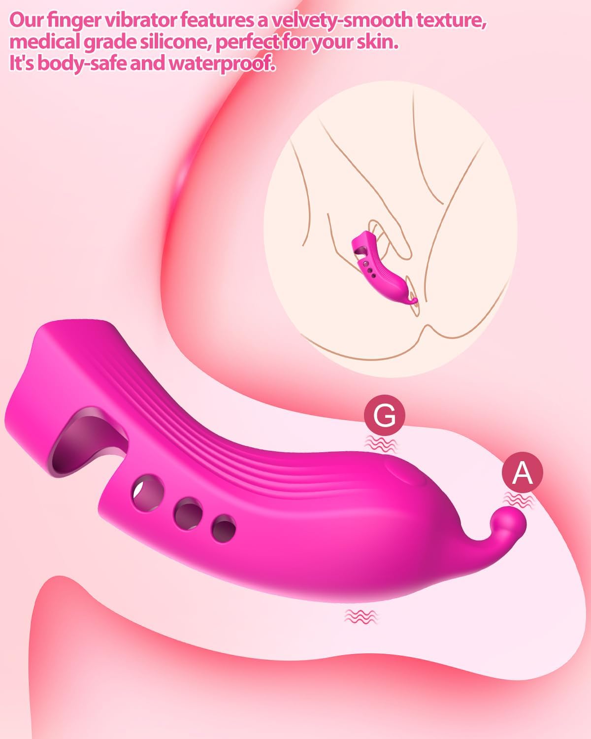 LuxeLoom Finger Vibrator for Couples - SinfulX
