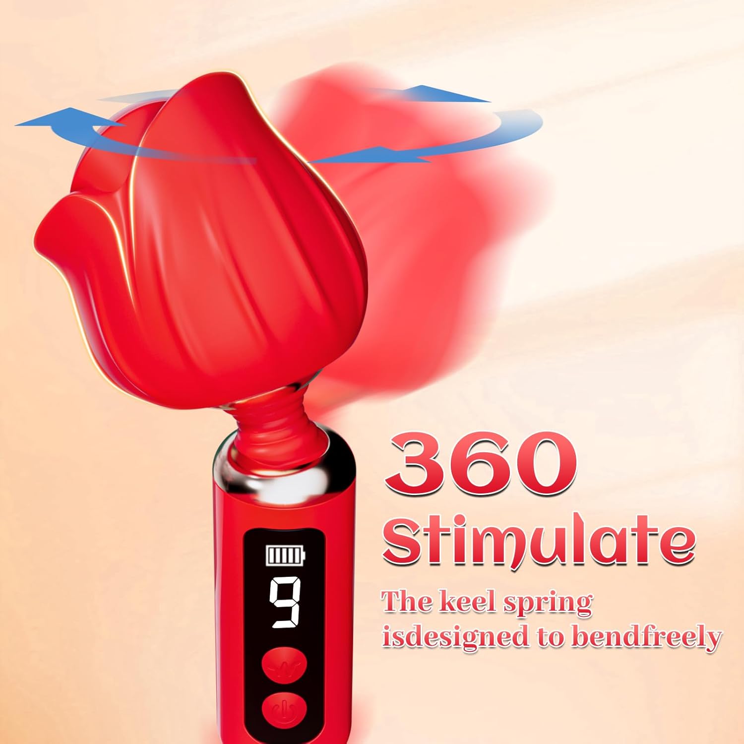 MonarchScepter Rose Clitoral Vibrator - SinfulX