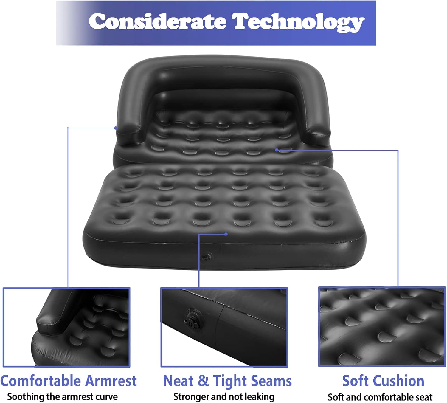 LoversNest Inflatable Sex Positions Couch - SinfulX