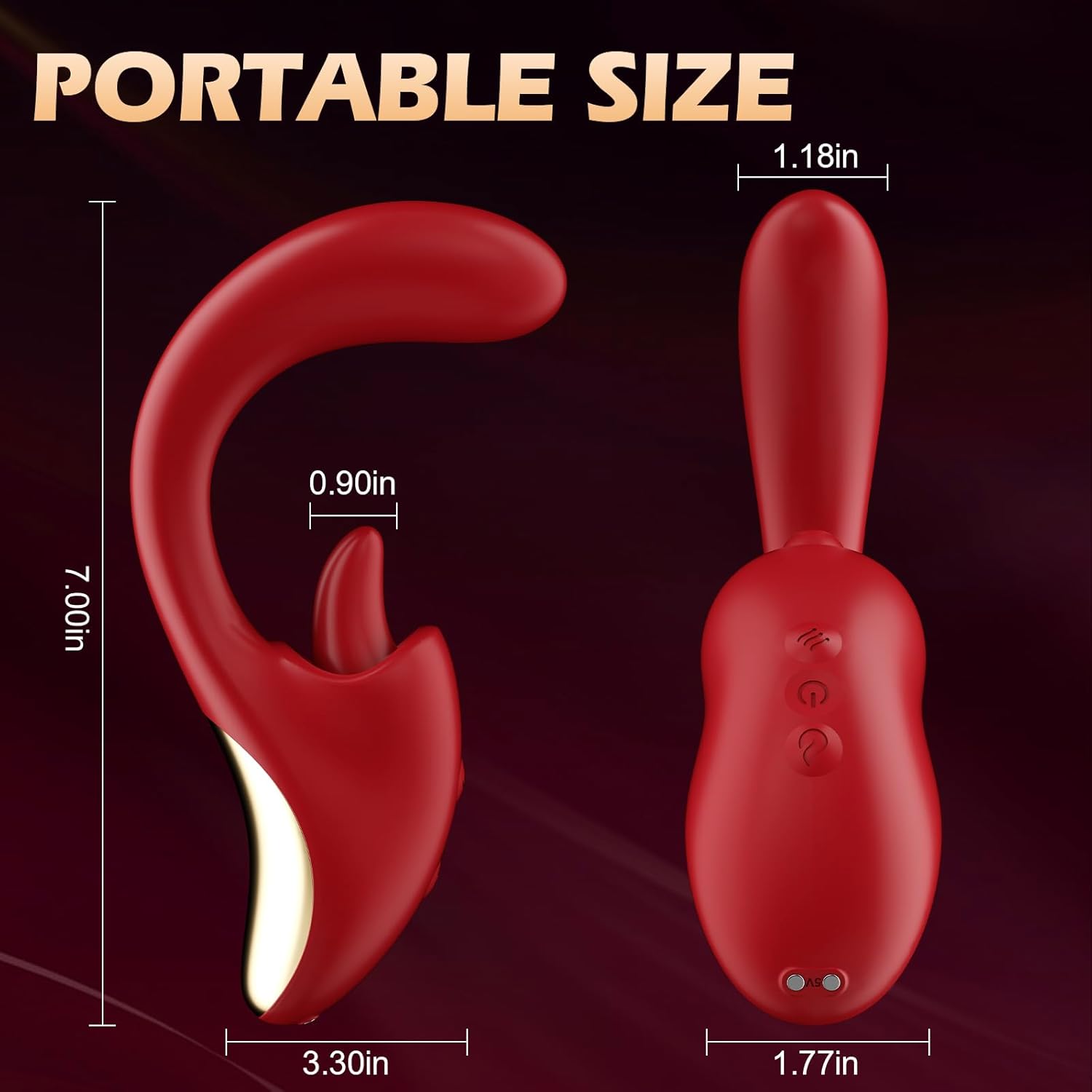 OrchidTremor Tongue Licking G - Spot Vibrator - SinfulX