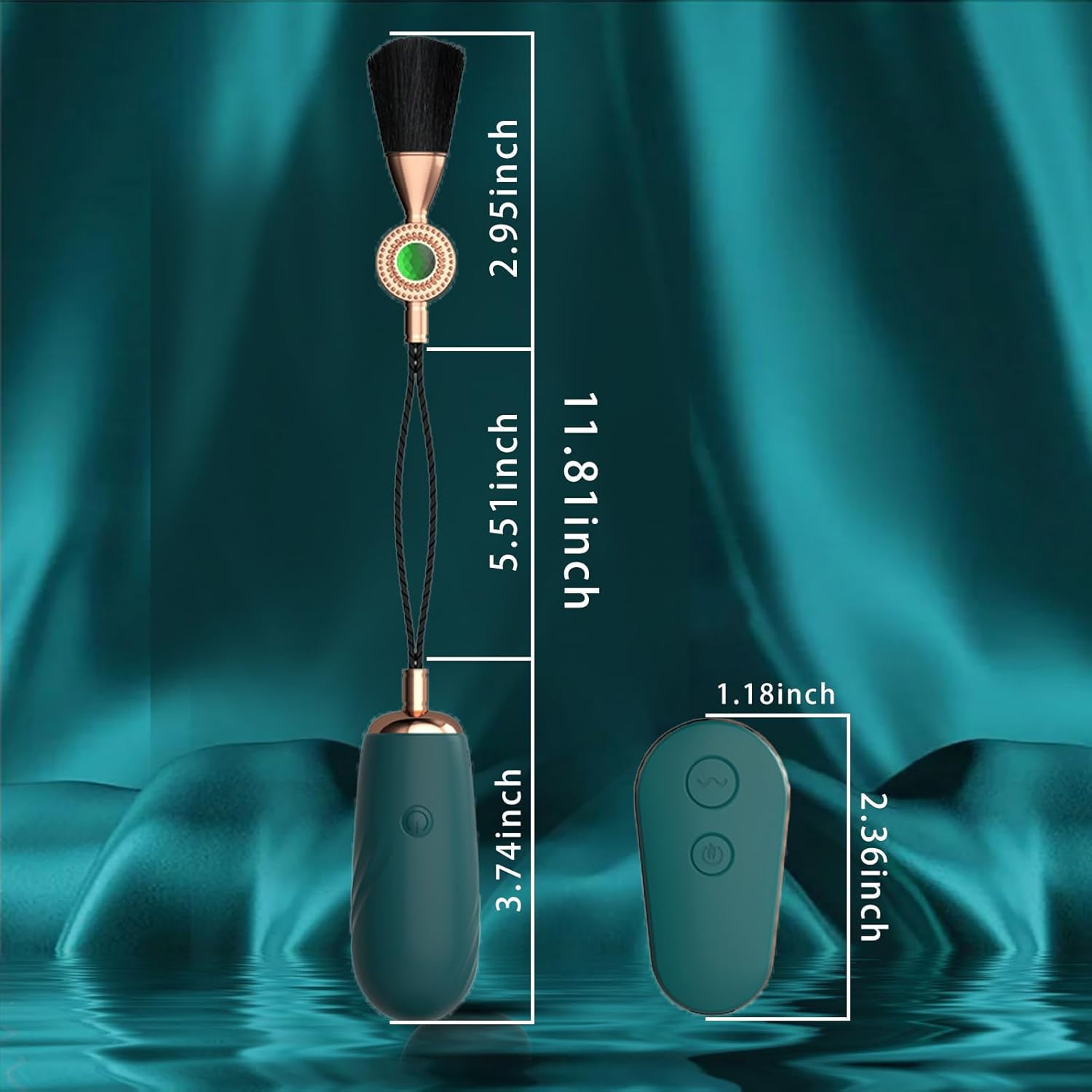 BlushFlicker Remote Control Bullet Vibrator - SinfulX