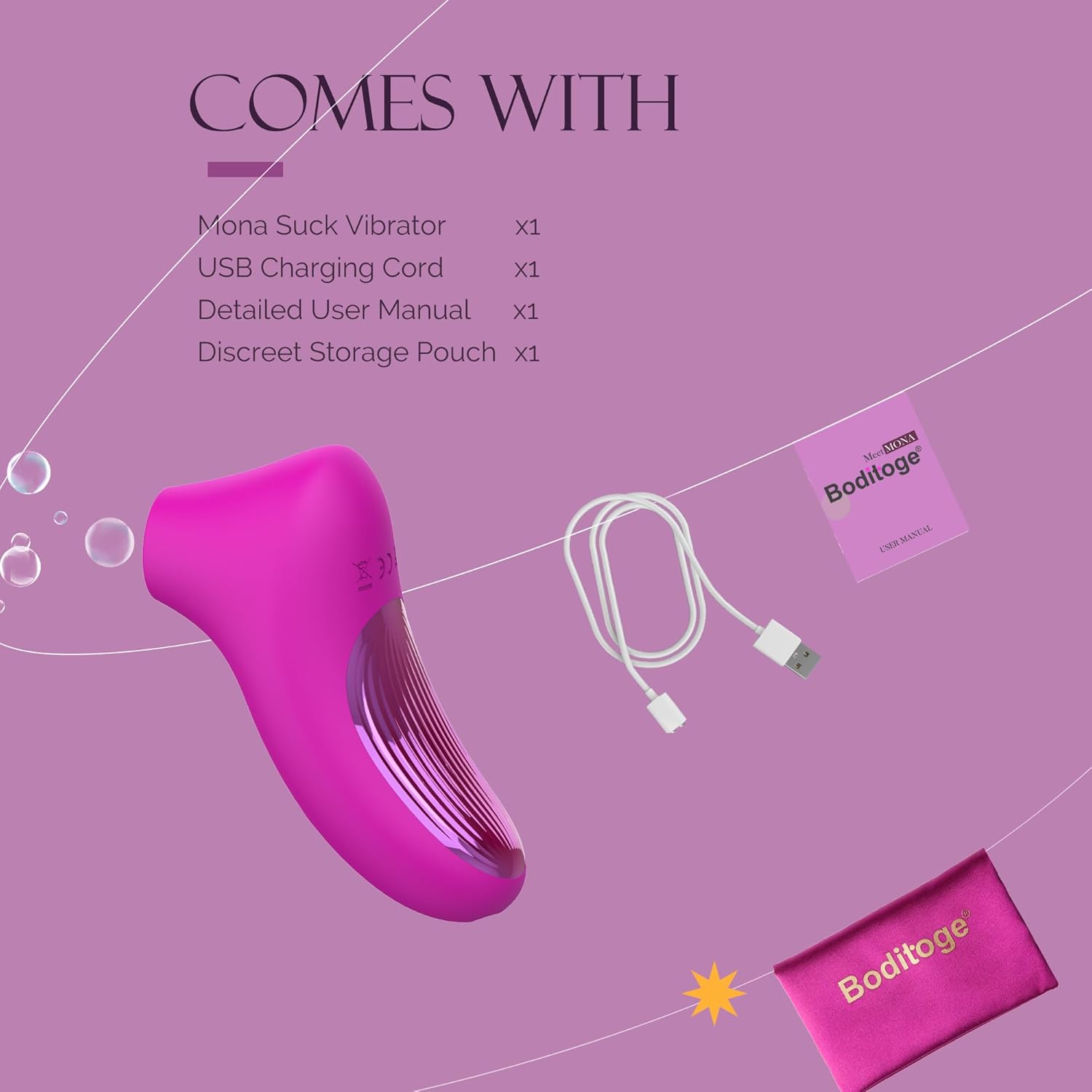 PleasureRhythm Sucking Vibrator - SinfulX