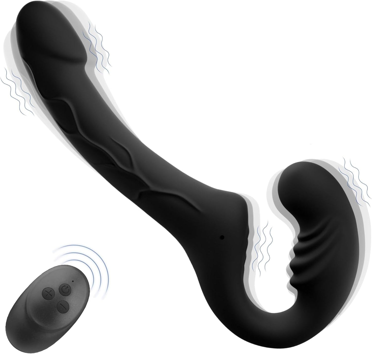 EchoRide Strapless Strap On Vibrator Remote Control - SinfulX - Personal Care > Sexual Wellness > Strapless Strap - On