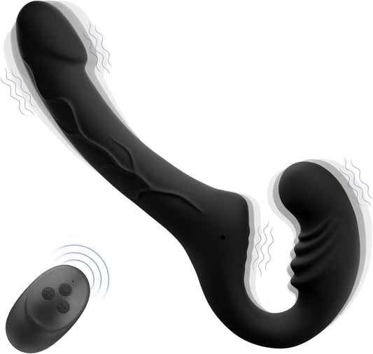 EchoRide Strapless Strap On Vibrator Remote Control - SinfulX - Personal Care > Sexual Wellness > Strapless Strap - On