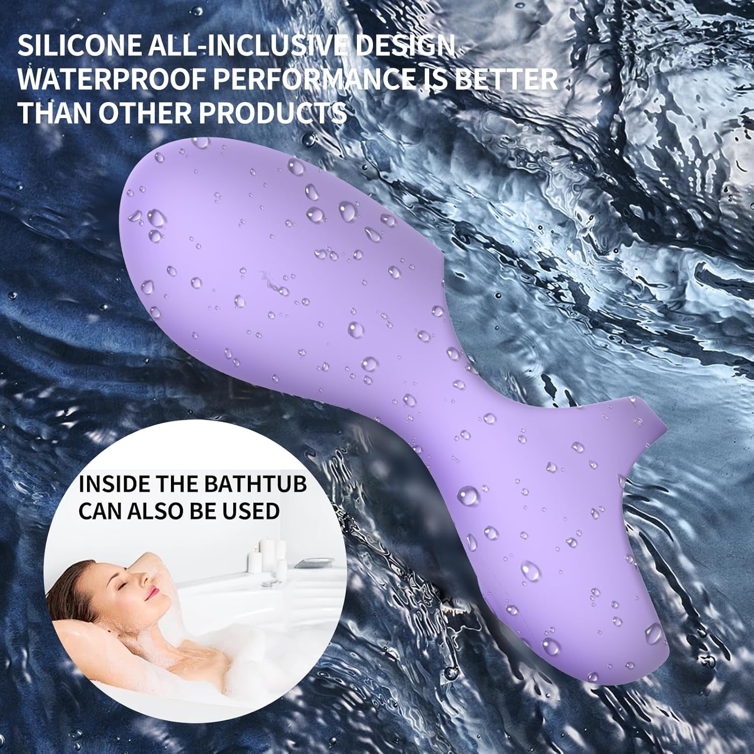 VeloraCurve Finger Vibrator 10 Modes Waterproof Quiet Purple - SinfulX - Personal Care > Sexual Wellness > Finger Vibrator