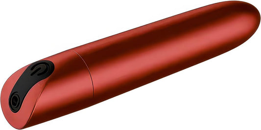 BurgundyLuxe Bullet Vibrator 7 Modes Waterproof Magnetic Rechargeable - SinfulX - Personal Care > Sexual Wellness > Bullet Vibrator