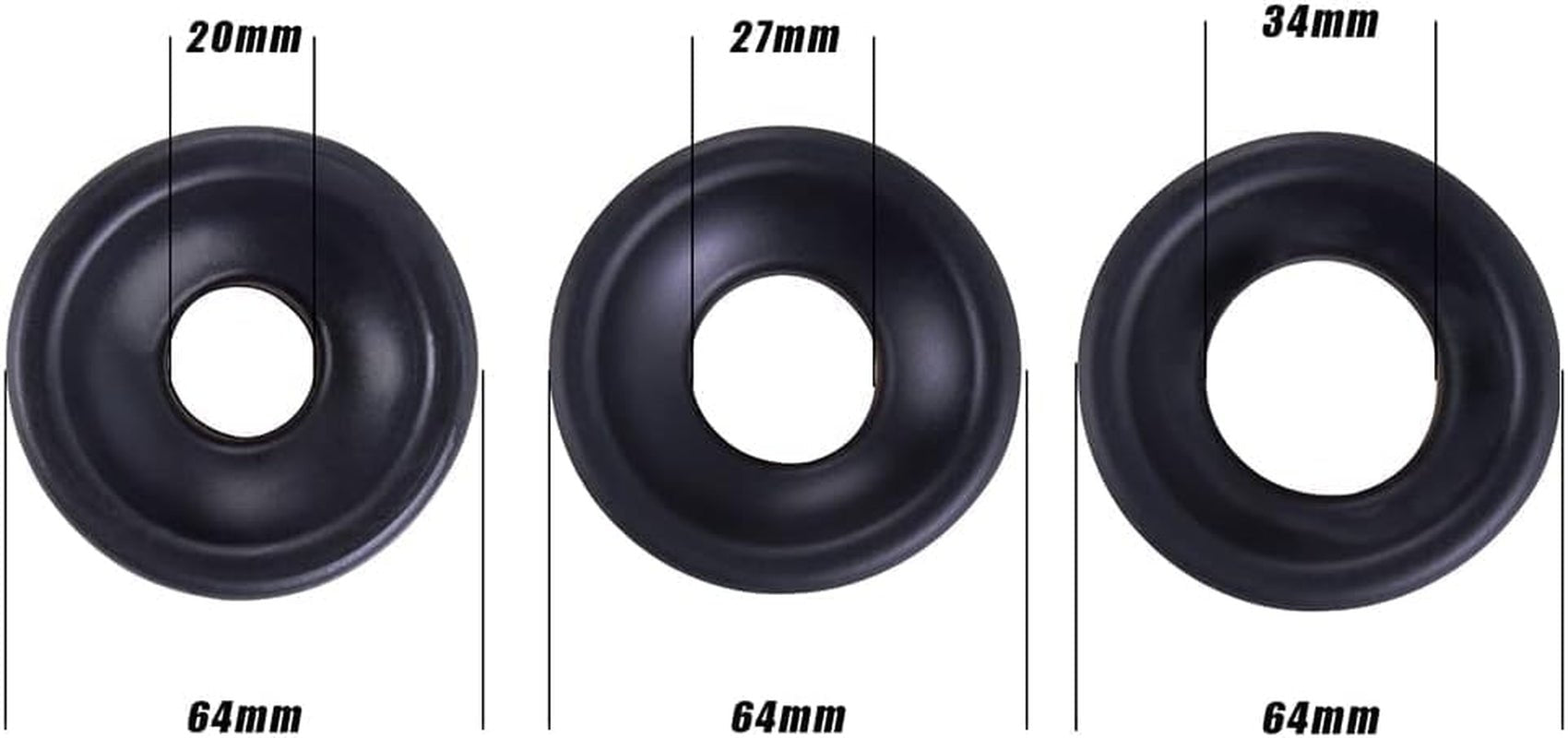 Male Penis Pump Sex Toys, Automatic Enlargers & Extend Pump for Men with LED Display, Adult Toys for Men Penis Entender Erection Pumps, Sex Toys - Pumps & Enlargers (6 Cock Rings) - SinfulX - 