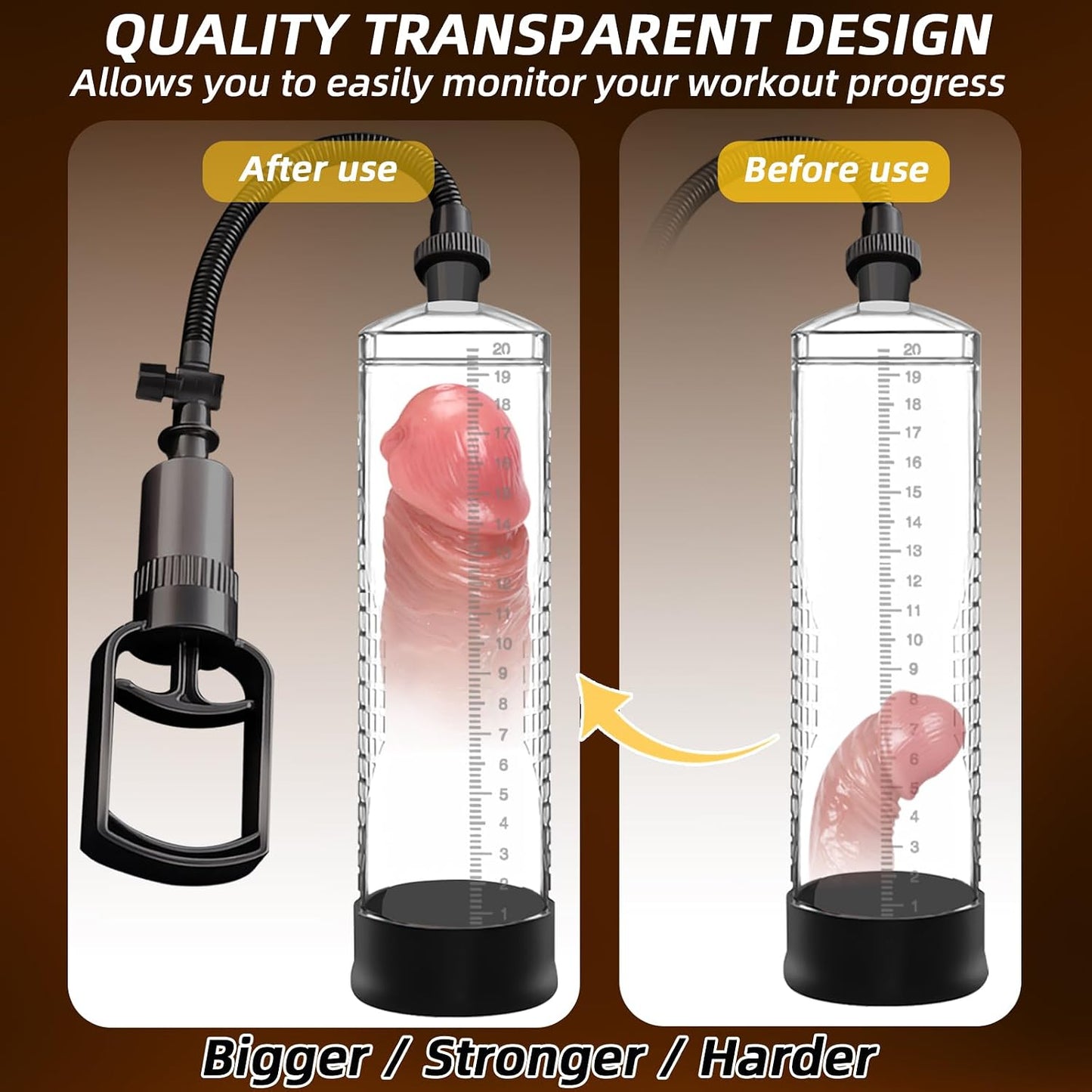 RaptureDraw Penis & Pussy Pump Set | Manual Vacuum Pump Kit