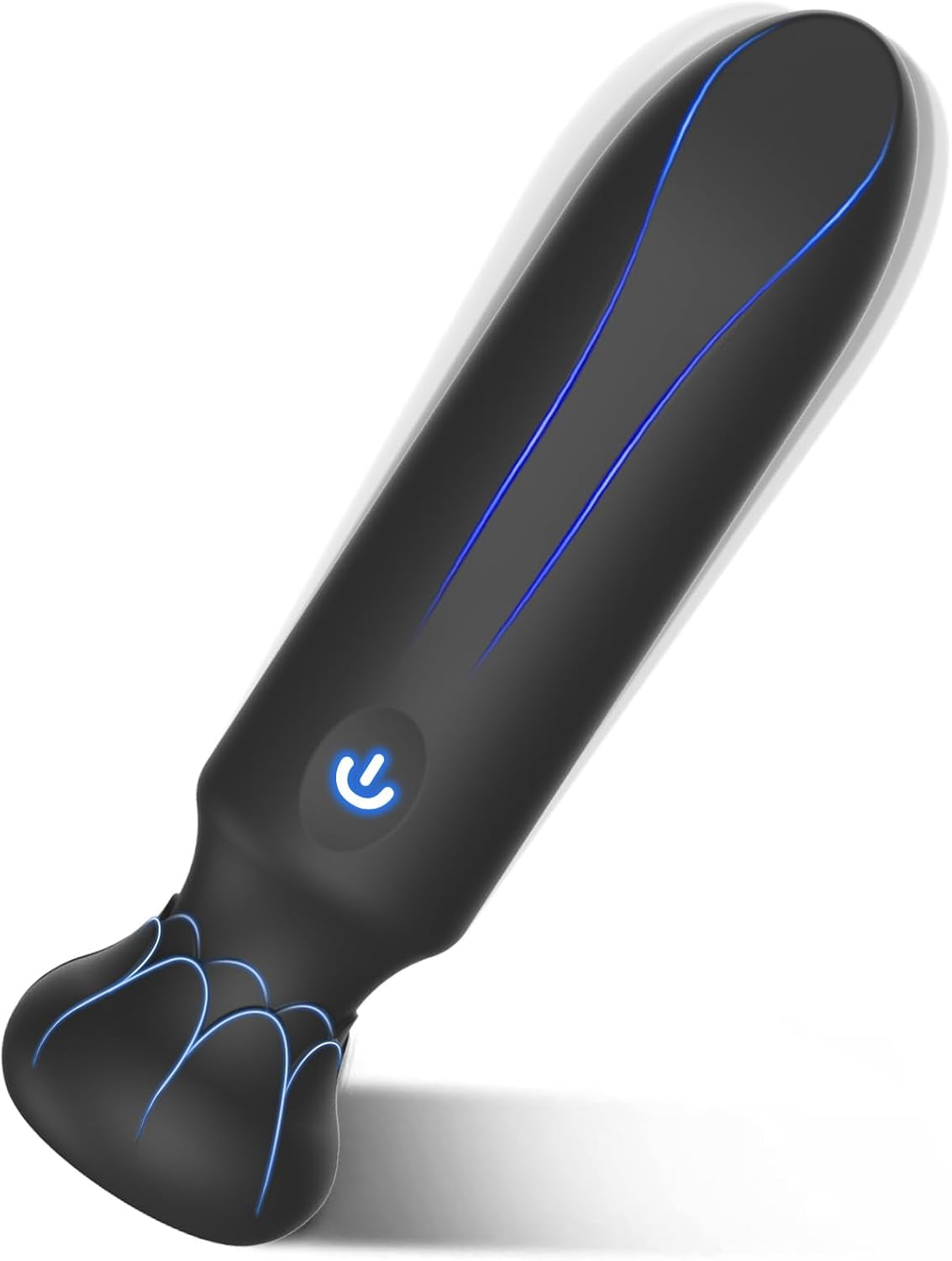 Bullet Vibrator for Women with 10 Powerful Vibration Modes Full Silicone Rose Sex Toy Vibrating for G Spot Clitoral Female Waterproof and Portable Sex Toys (Black)