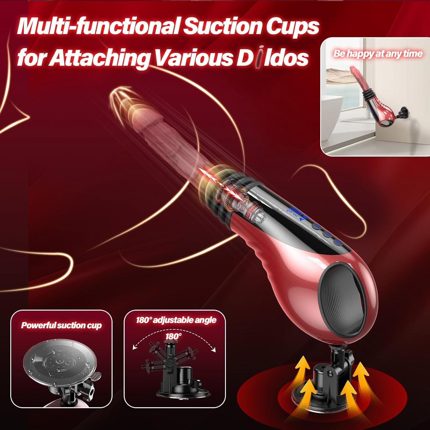 PowerMotion 6 - in - 1 Thrust Machine - SinfulX - 