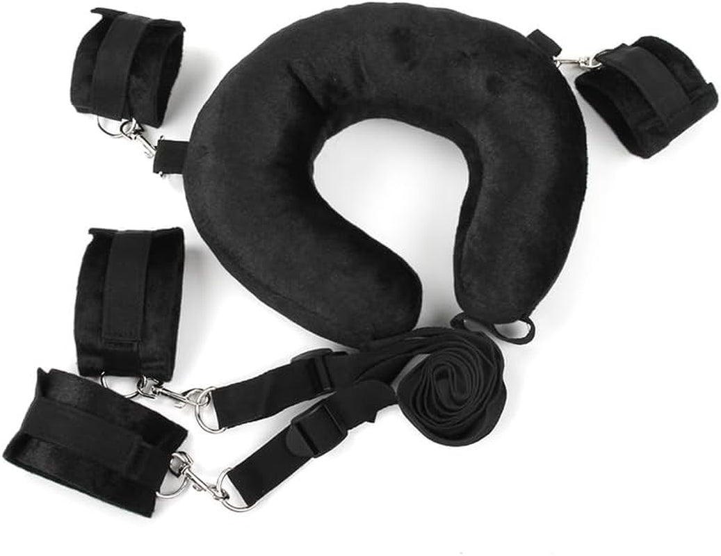 VelvetAnchor BDSM Sling with Neck Pillow & Cuffs - SinfulX - Personal Care > Sexual Wellness > Sex Sling