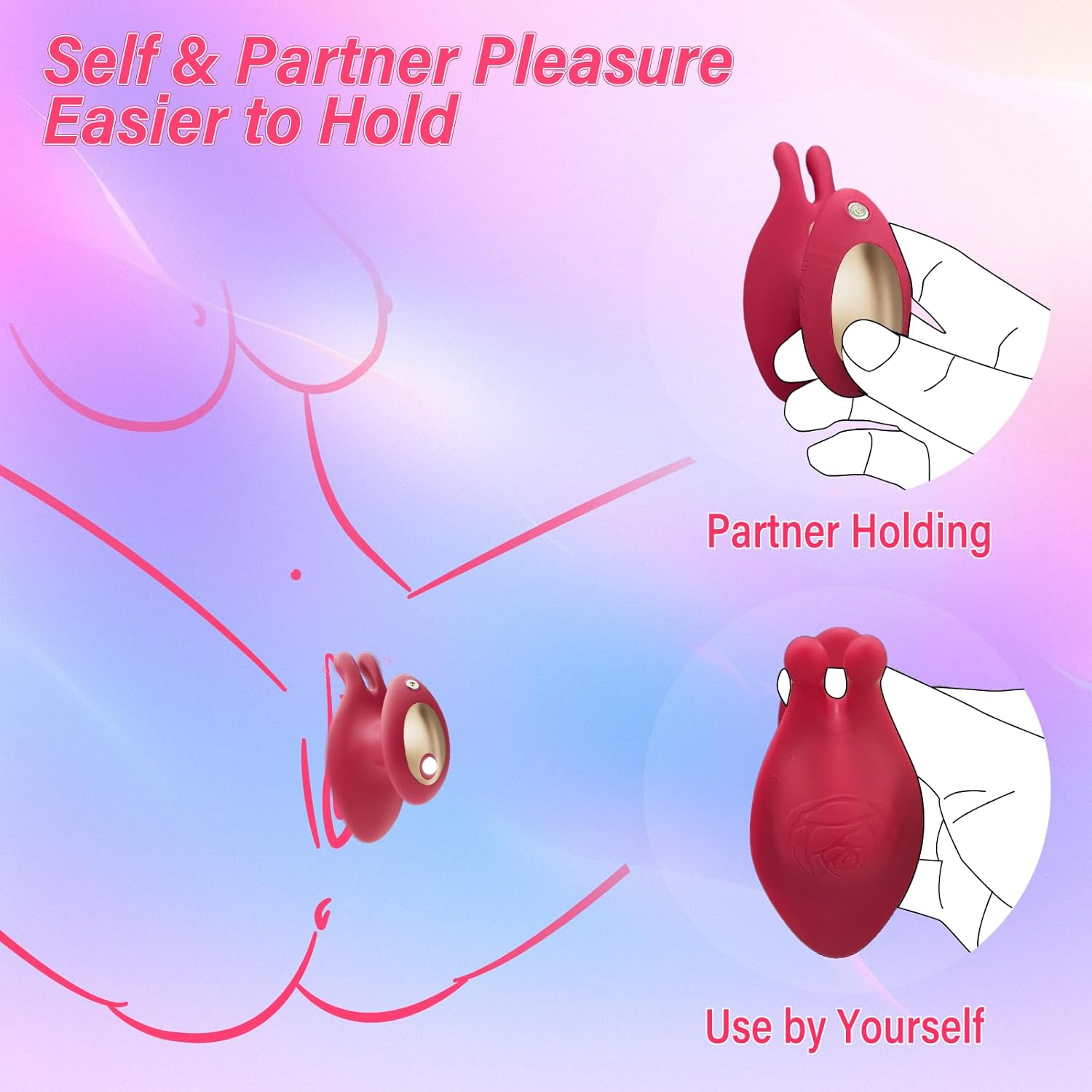 MiniPulse Clitoral Rabbit Vibrator - SinfulX