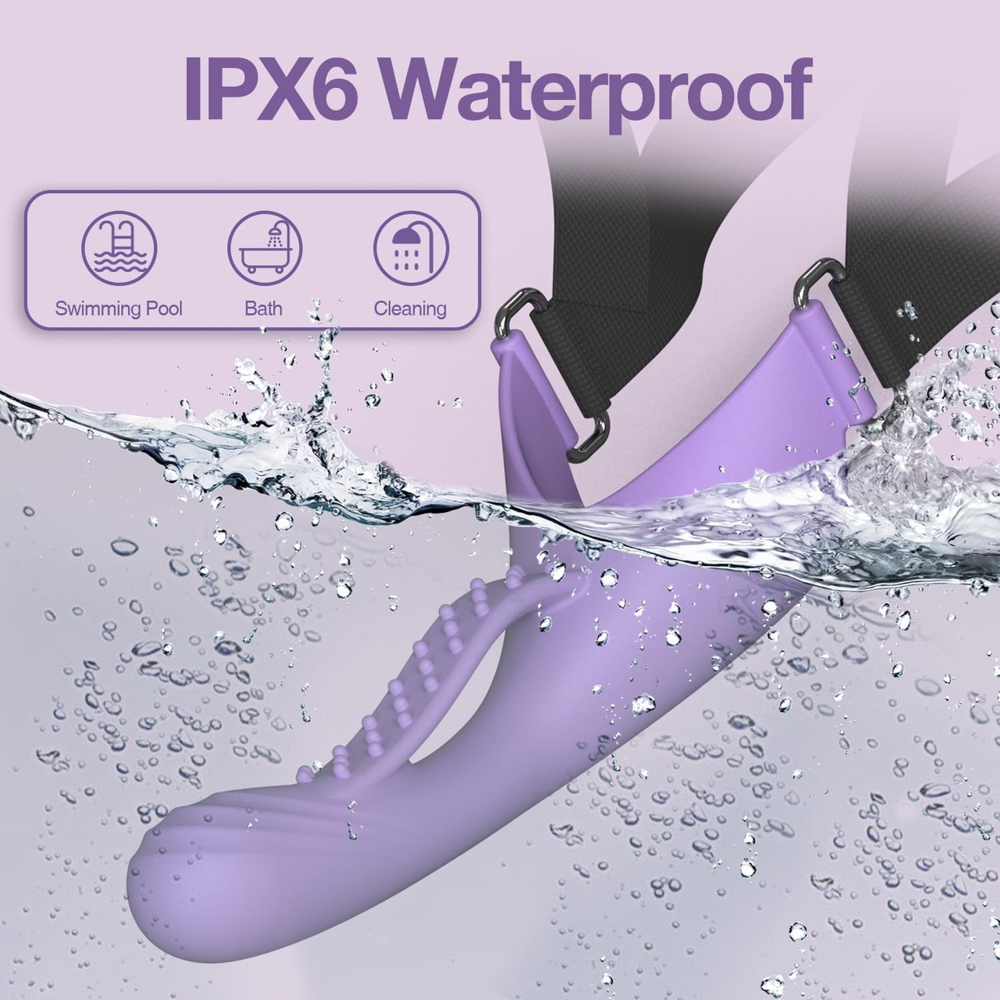 HeadThrill Adjustable Headband Strap - On Vibrator - SinfulX - Personal Care > Sexual Wellness > Strap - On Vibrator