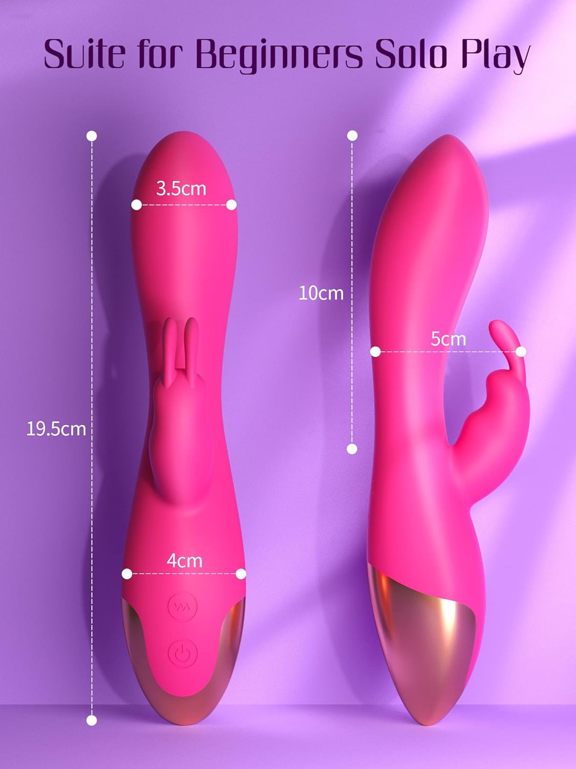 FairyLust Clitoris Stimulation Rabbit Vibrator - SinfulX