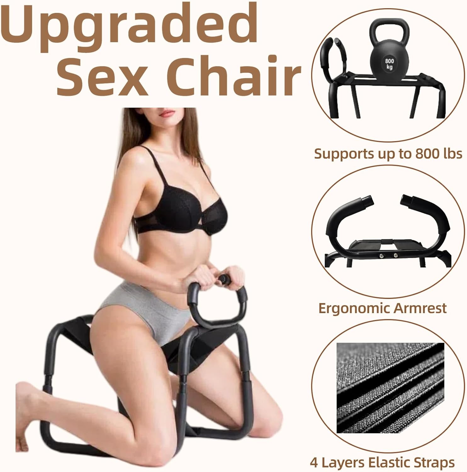 FlexiThrone Heavy - Duty Sex Chair - SinfulX - 