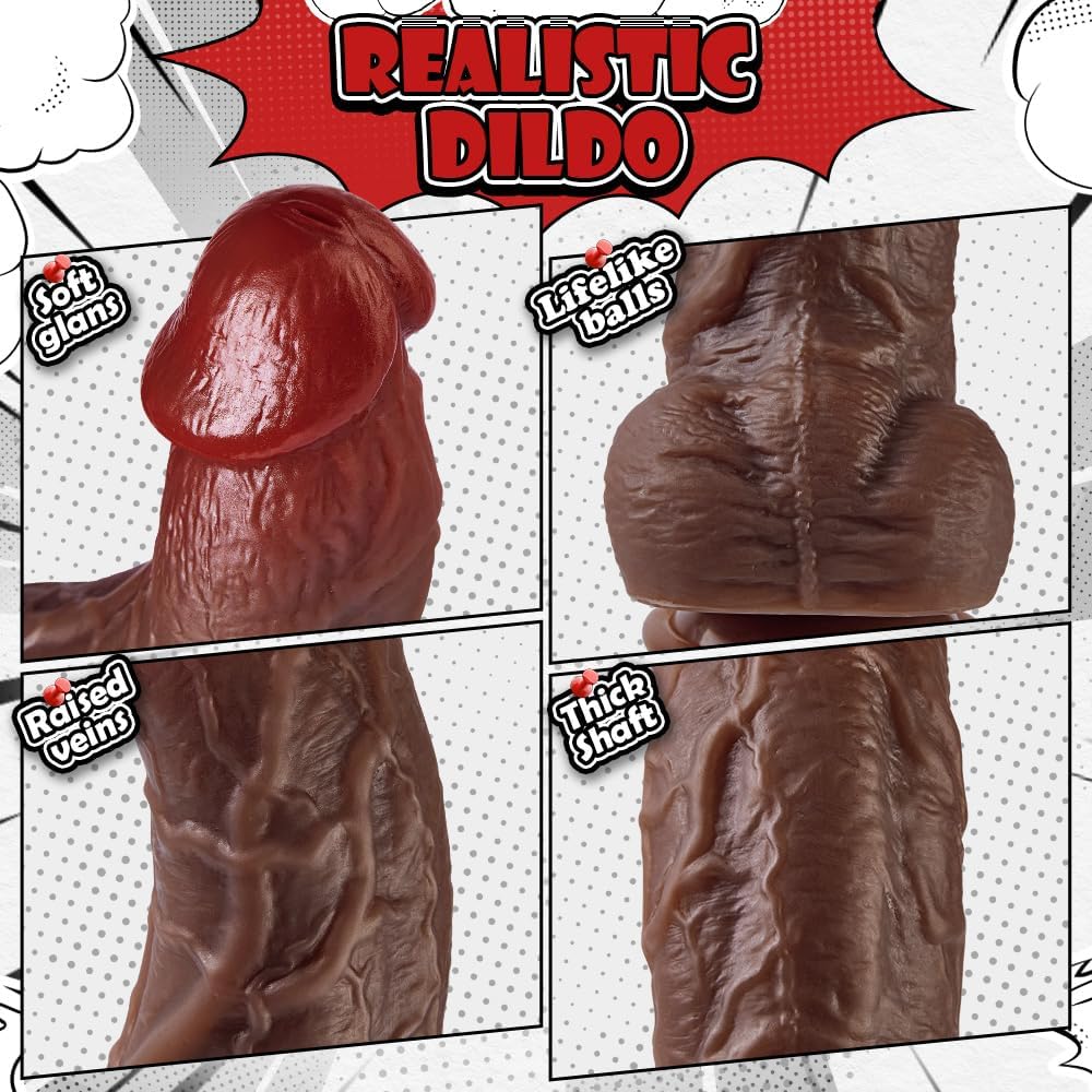 SuperCore 2.36'' Diameter Huge Thick Dildo - SinfulX