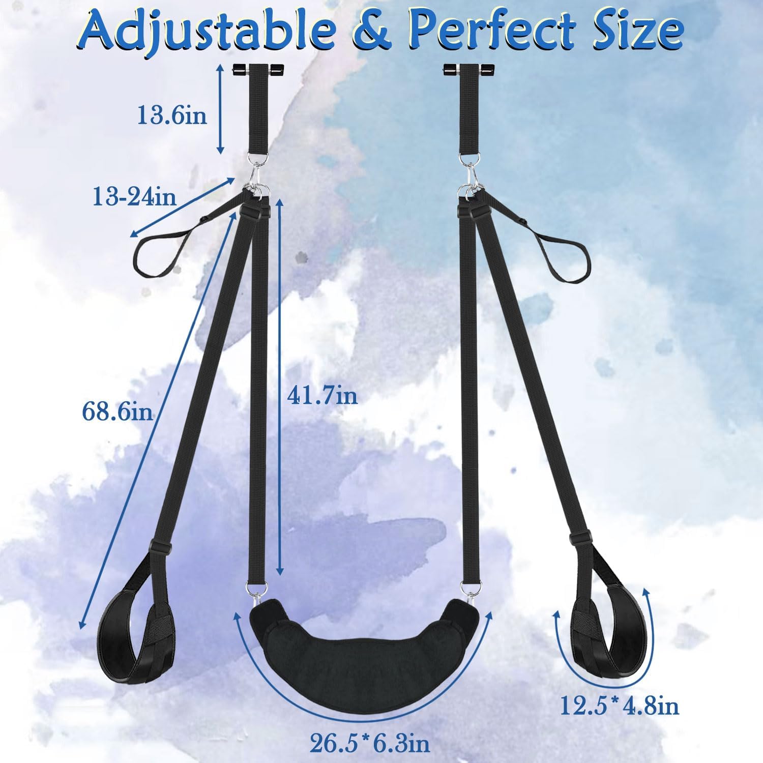 FlexiSwing 2 - in - 1 Door Sex Swing - SinfulX - Personal Care > Sexual Wellness > Sex Swing