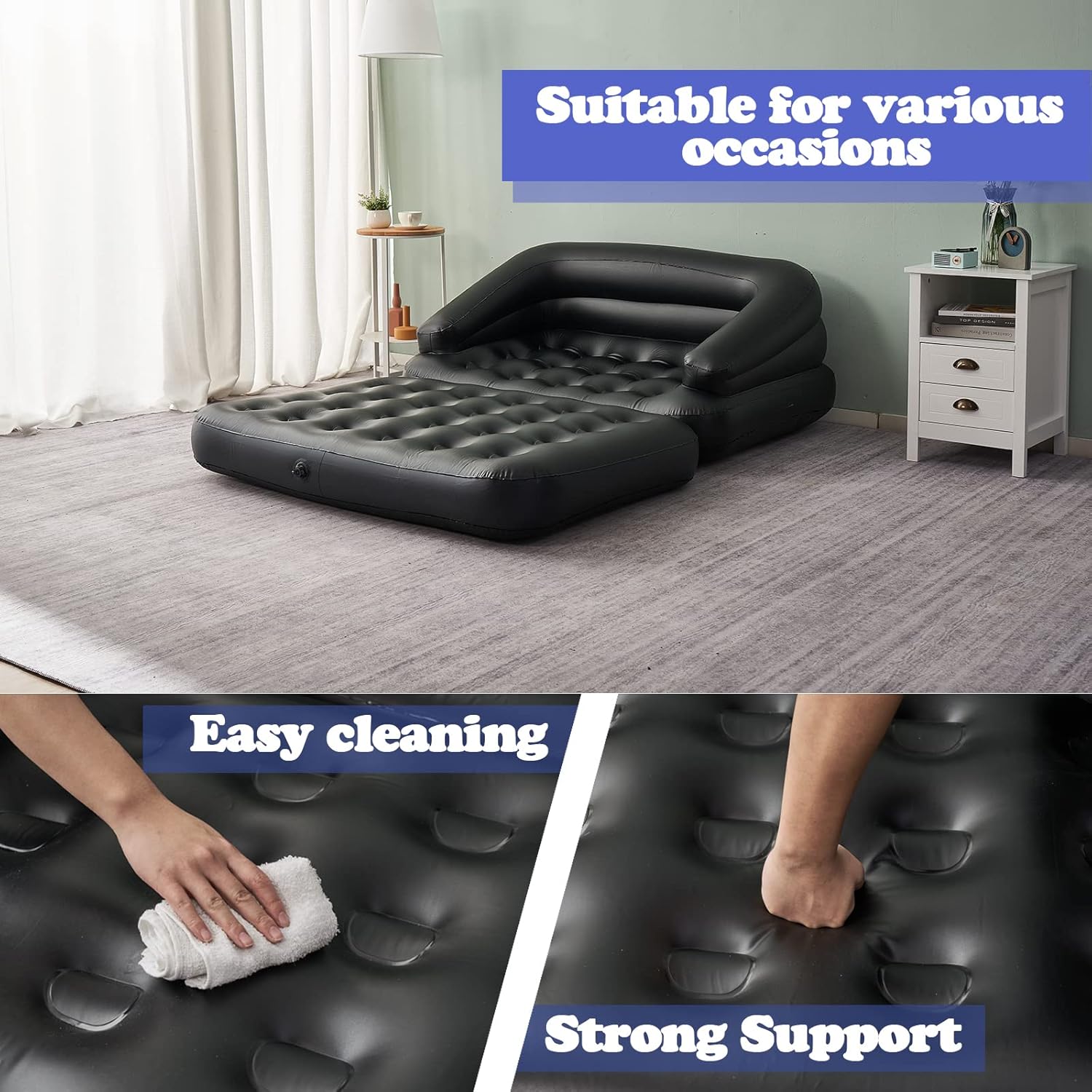 LoversNest Inflatable Sex Positions Couch - SinfulX