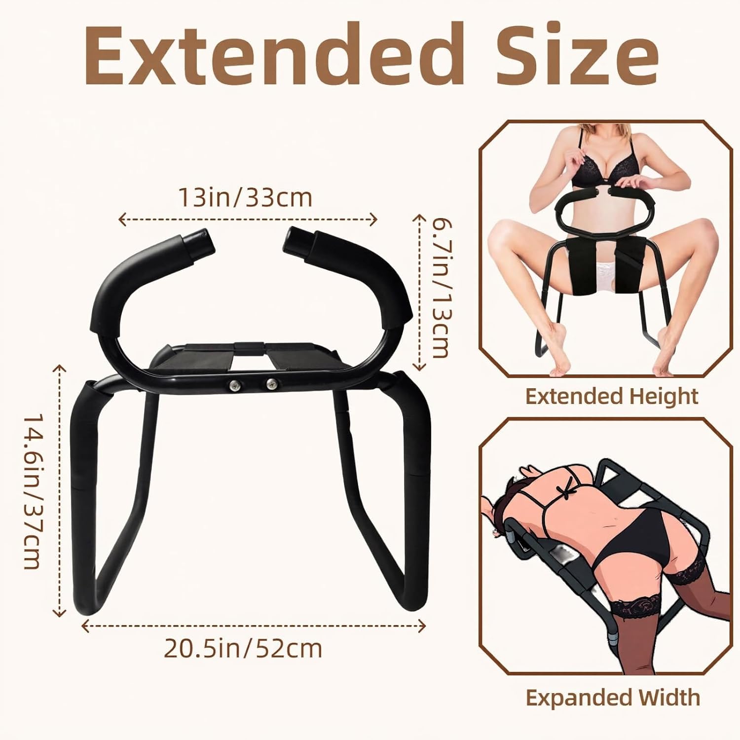 FlexiThrone Heavy - Duty Sex Chair - SinfulX - 